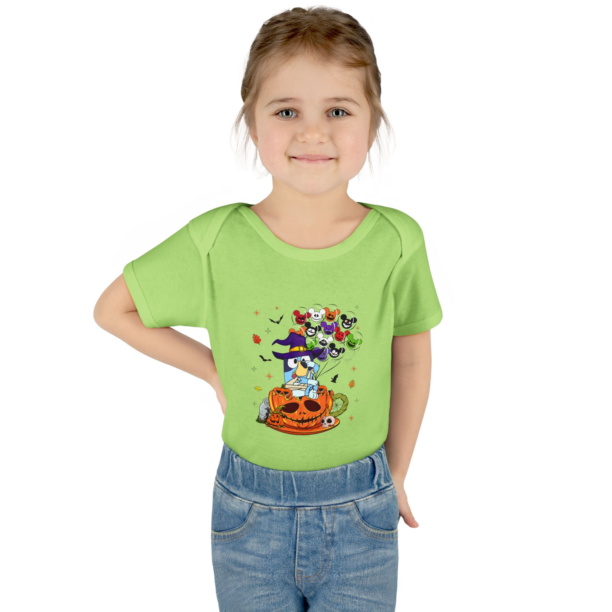 Infant Halloween Witch Pumpkin Bodysuit – Cute Baby Trick-or-Treat Costume