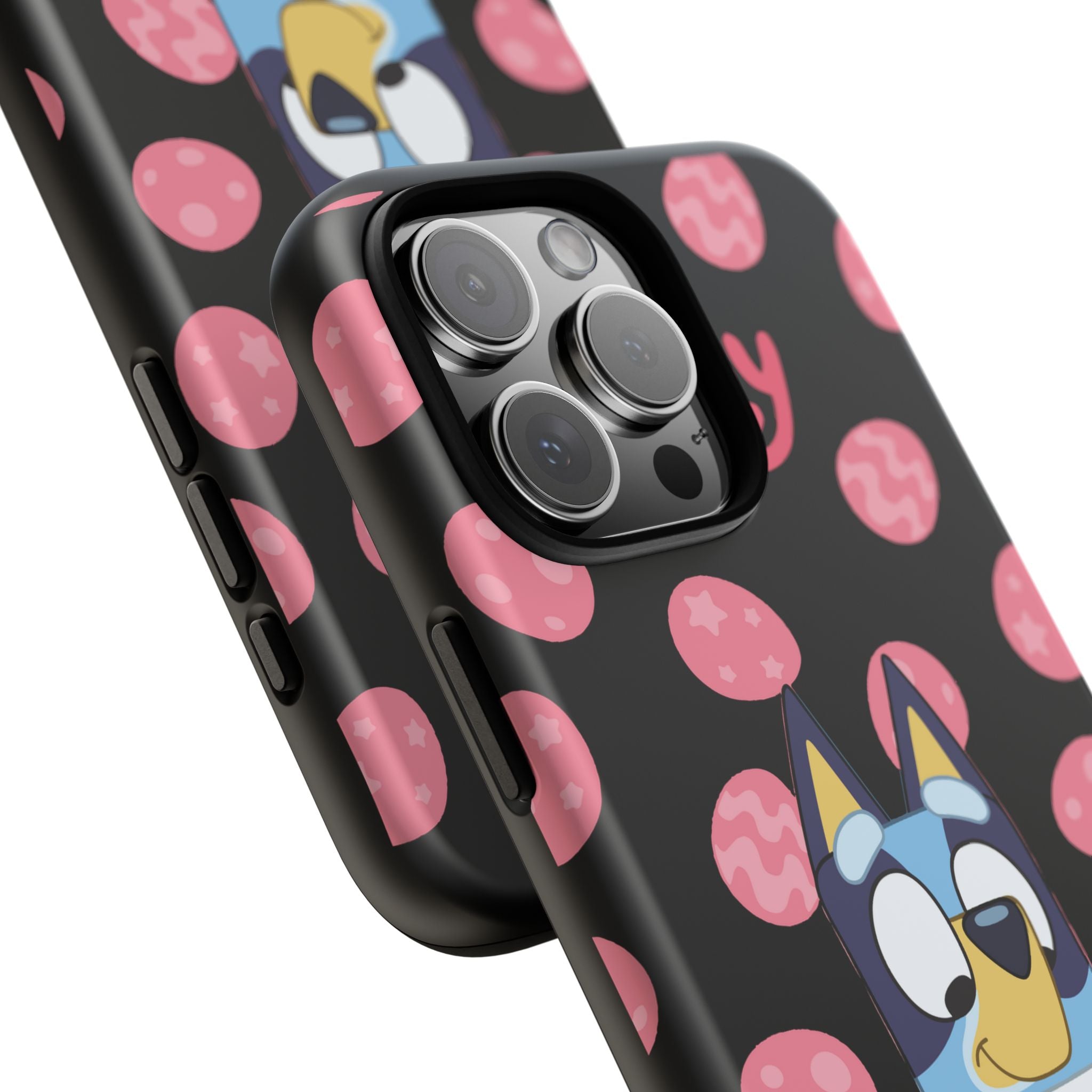 Bluey Holding Bunny phone case | Cute cartoon character phone case