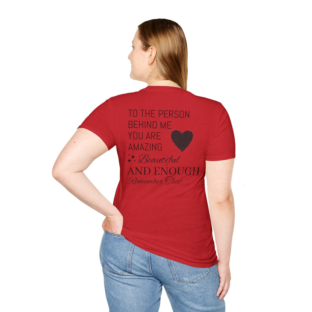 You Matter T-Shirt — Minimal Script Heart Inspirational Tee