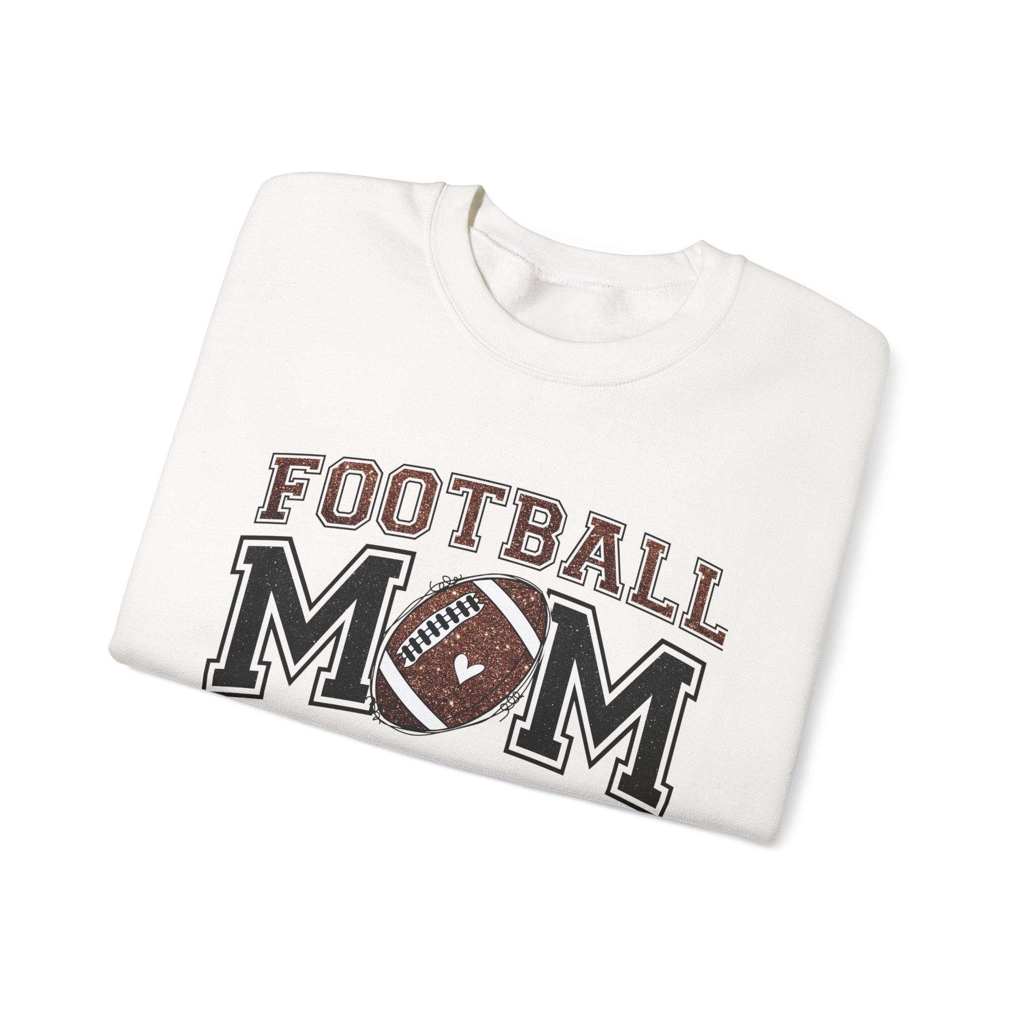 Football Mom Sweatshirt – “Like a Normal Mom But Louder & Prouder” Crewneck