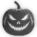 Halloween Pumpkin Shaped Pillow — Spooky Jack-O'-Lantern Decorative Pillow