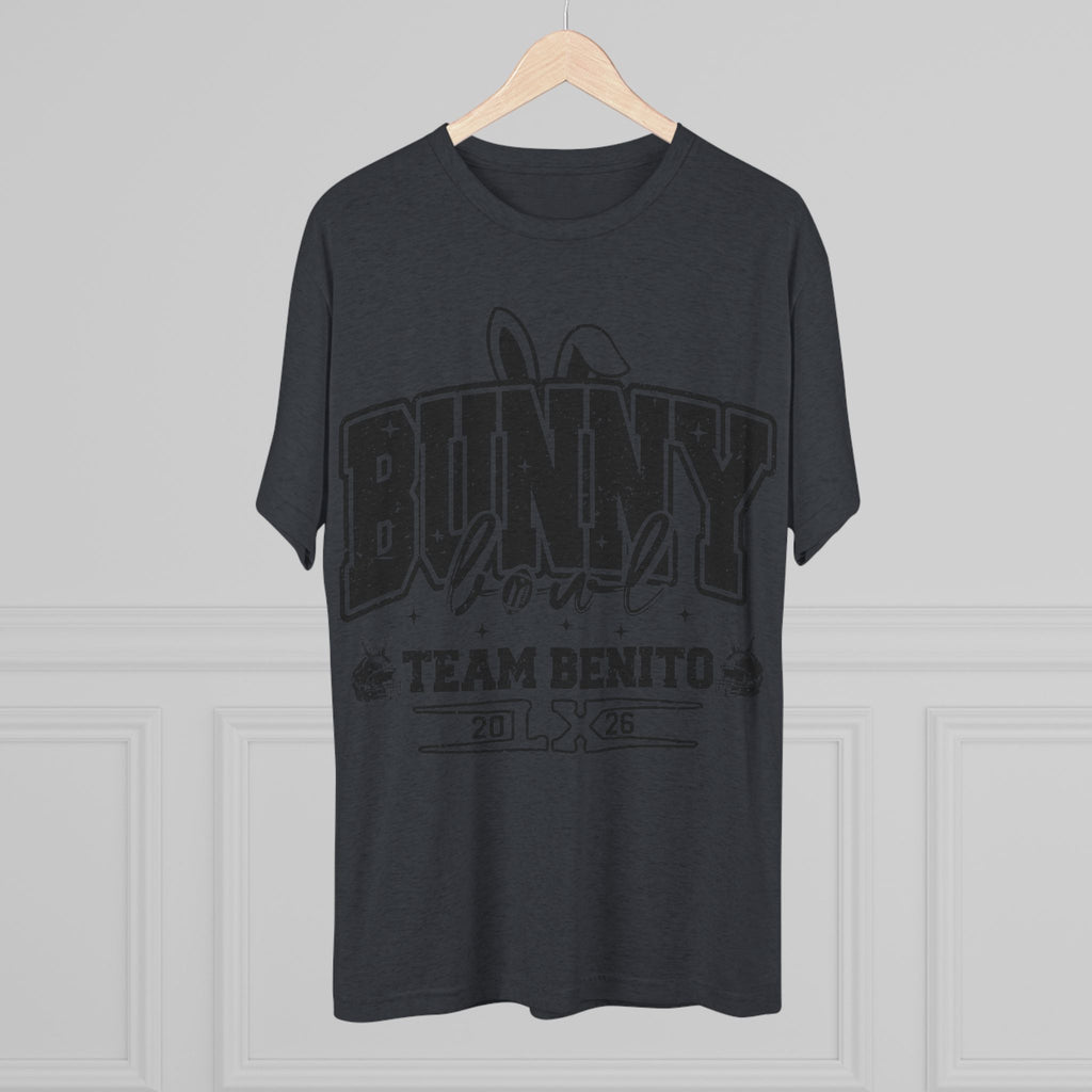 Bunny Bowl Team Benito Tee — Vintage Sports Easter Rabbit Graphic Shirt