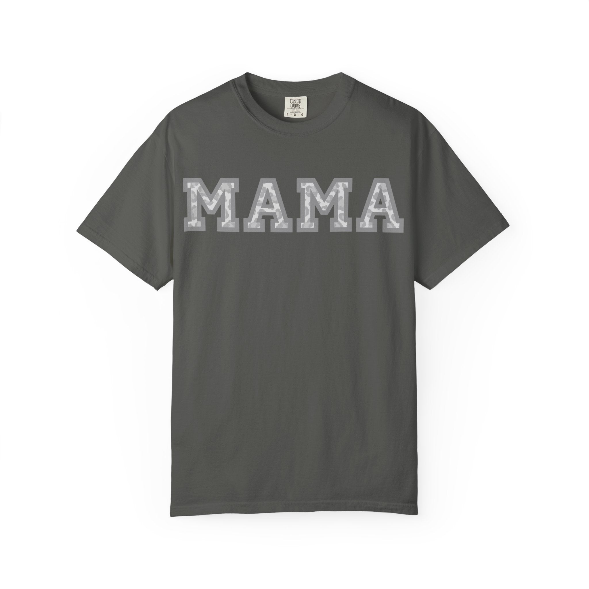 Mama Graphic T-Shirt Vintage Varsity Mom Tee for Mother's Day & Everyday