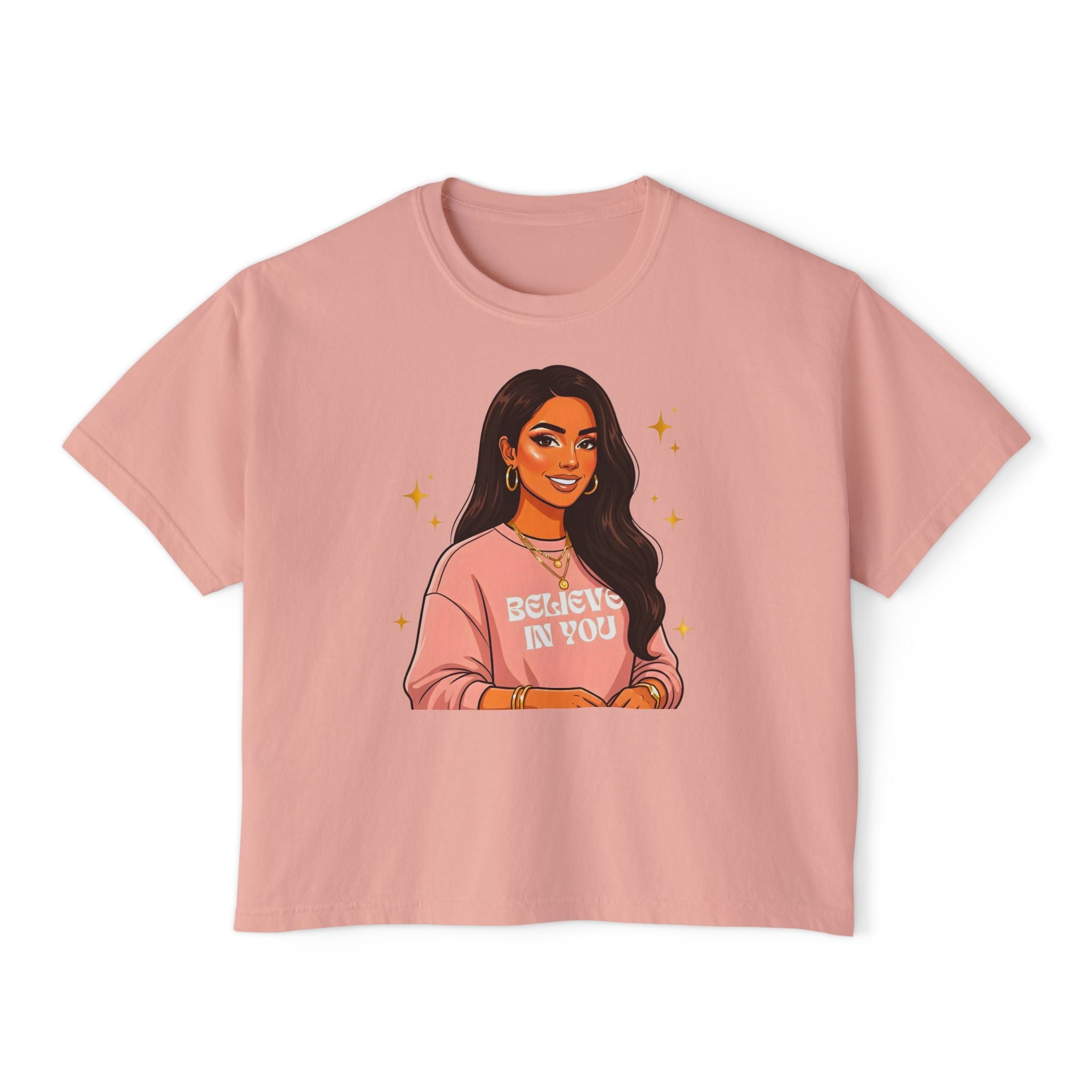 Believe In You Boxy Tee