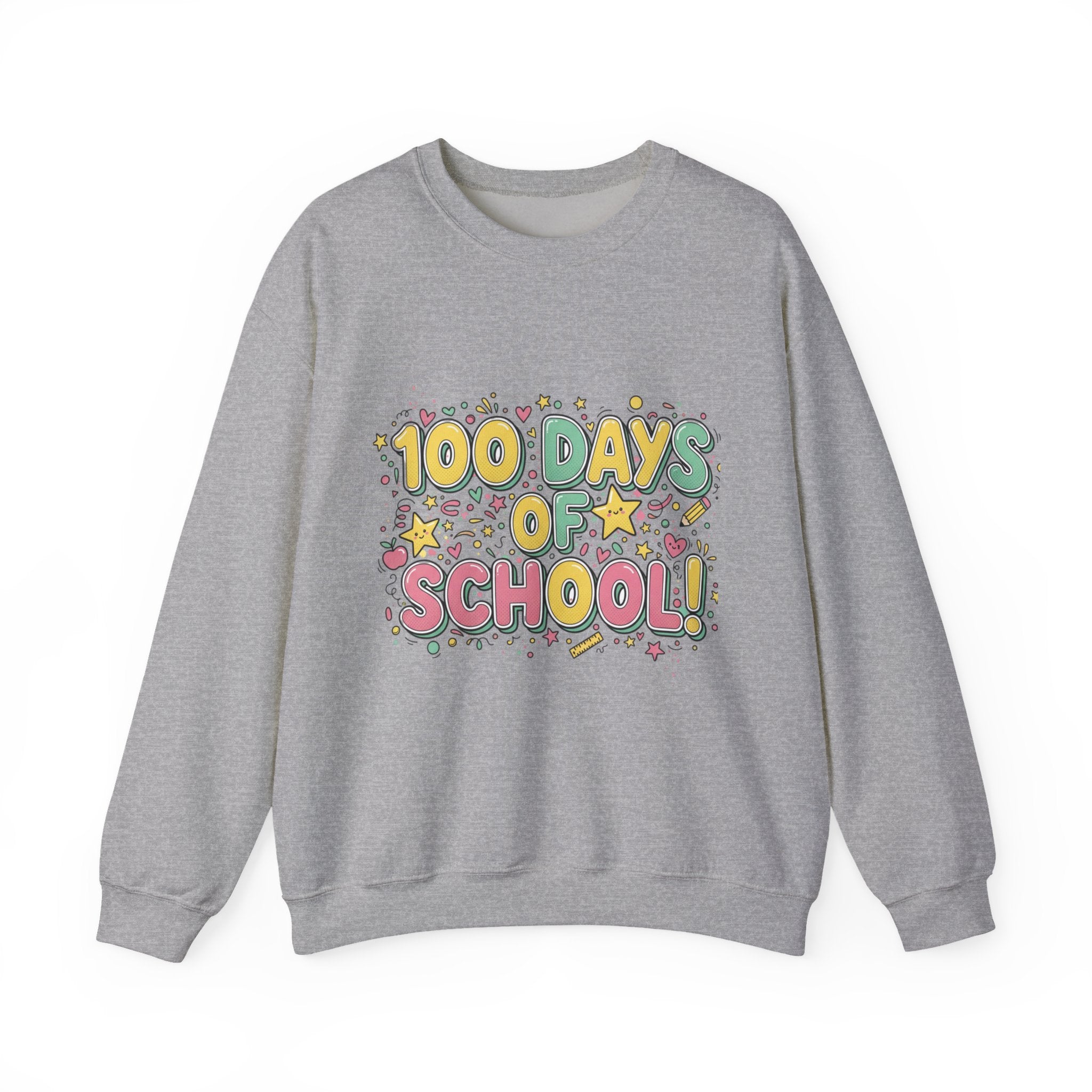 Unisex Heavy Blend™ Crewneck Sweatshirt | 100 Days of school