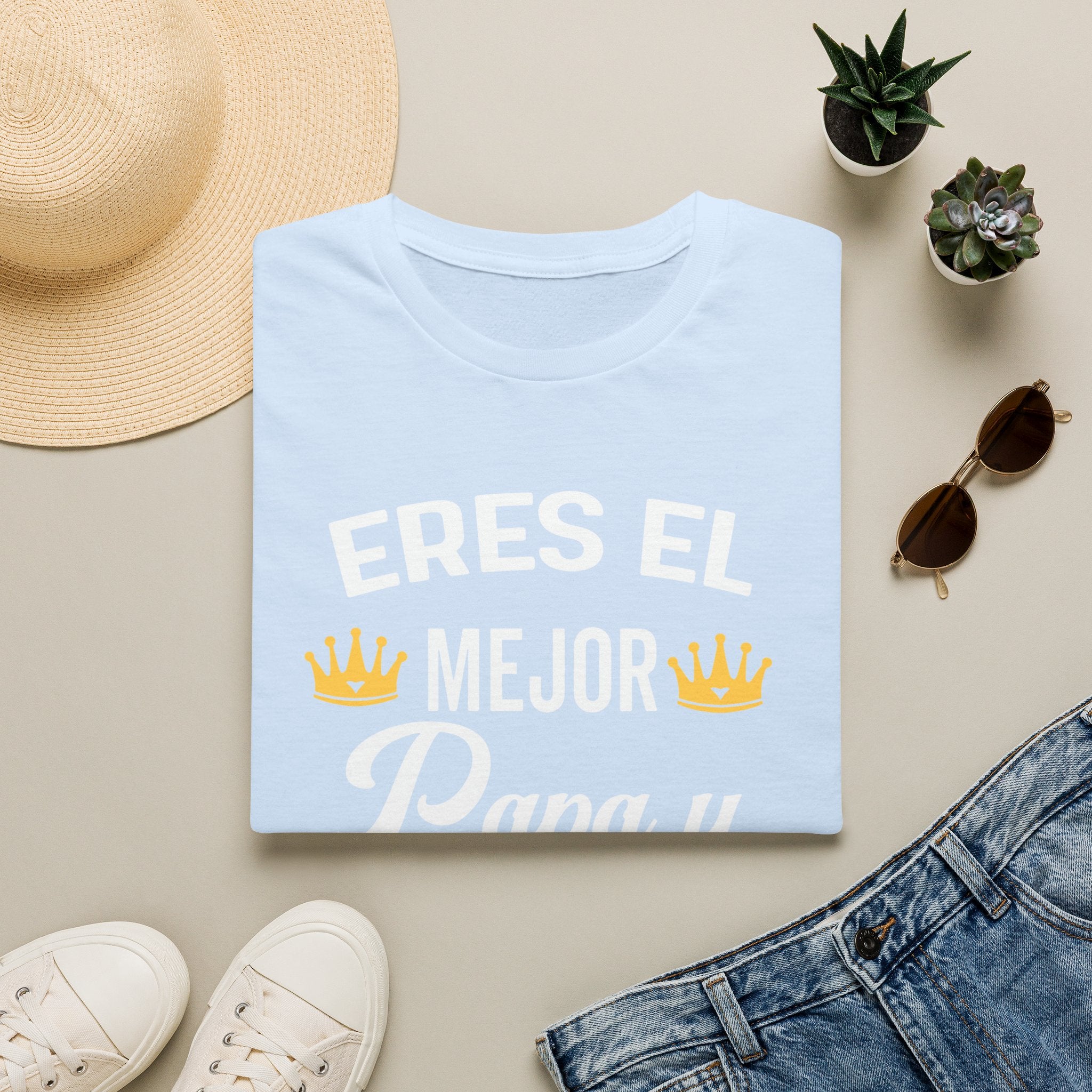 T-Shirt "Eres el Mejor Papa y Esposo del Mundo" – Regalo Día del Padre en Español