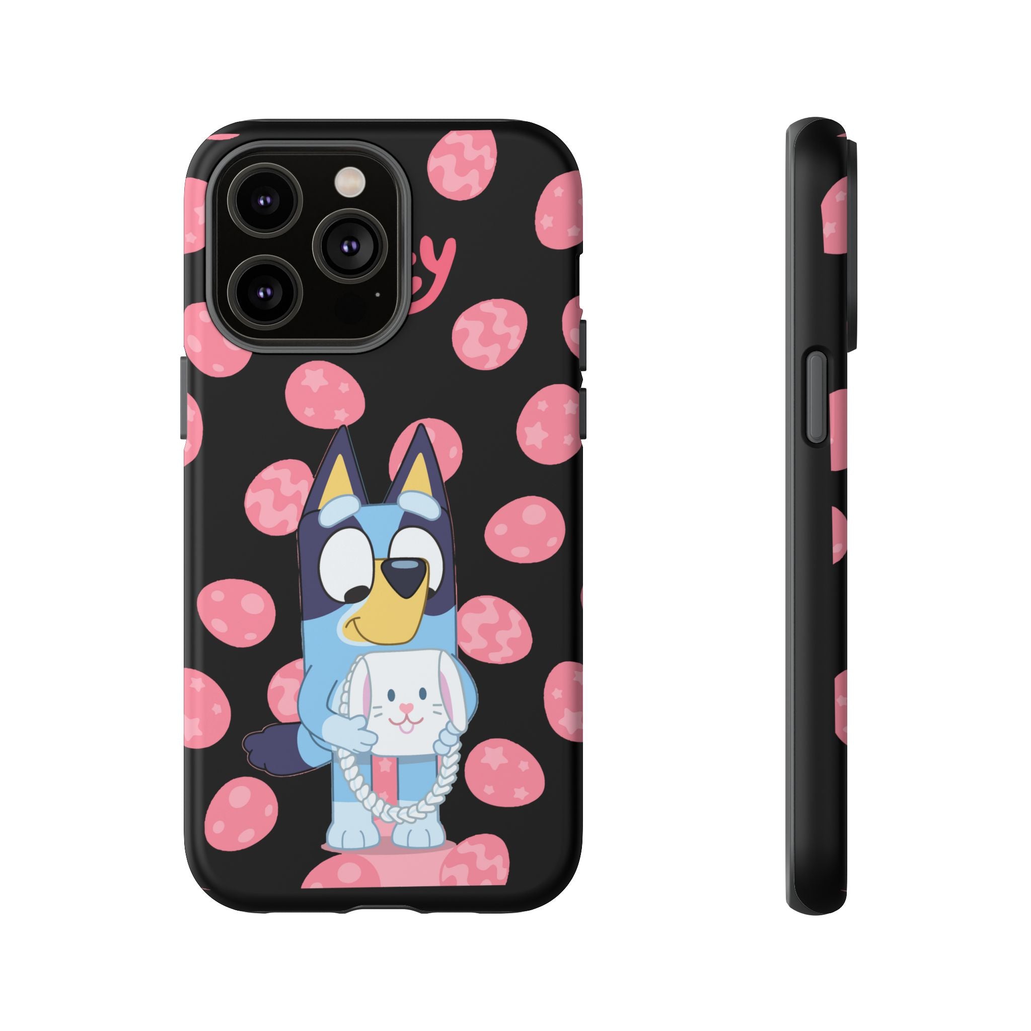 Bluey Holding Bunny phone case | Cute cartoon character phone case