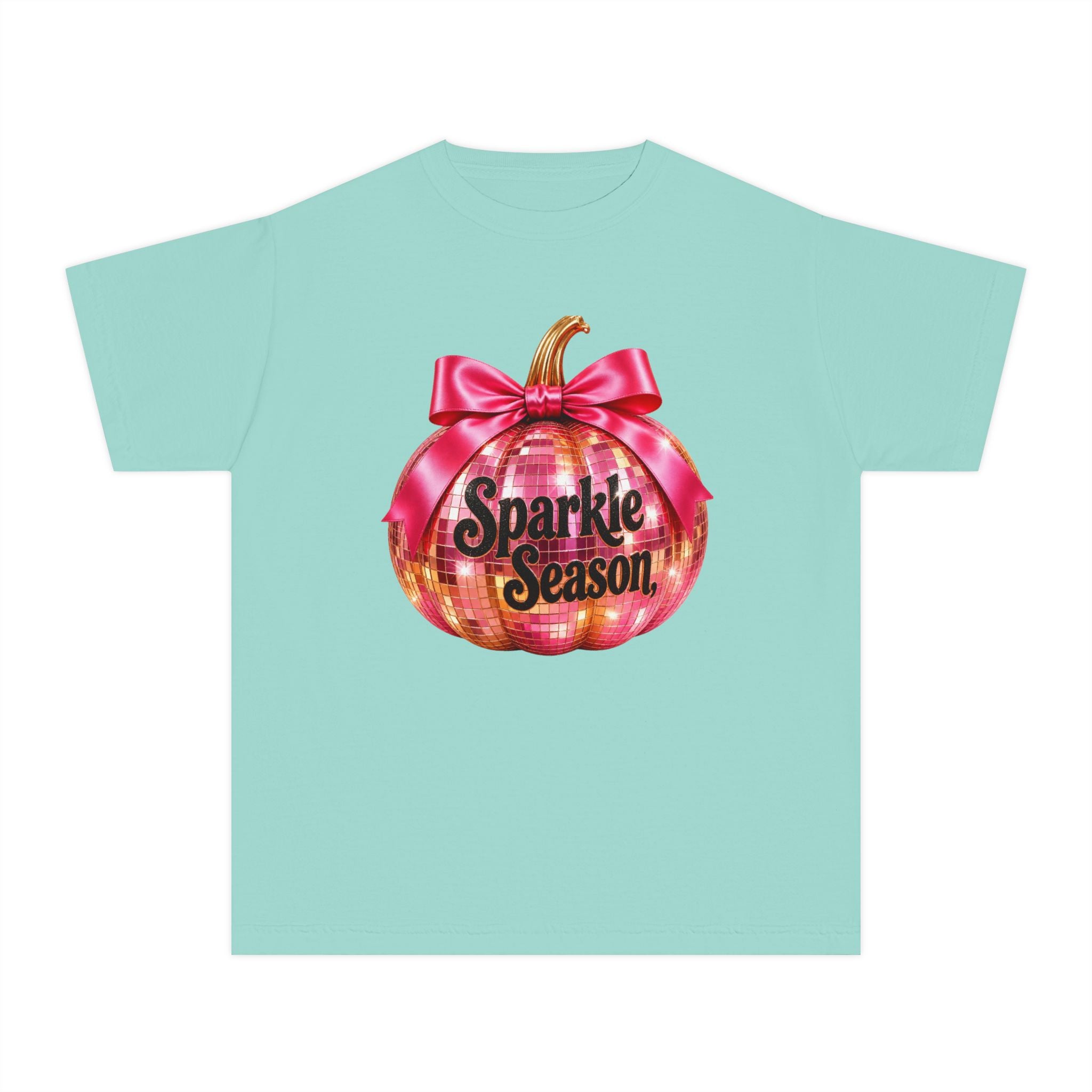 Sparkle Season Pumpkin Youth T‑Shirt