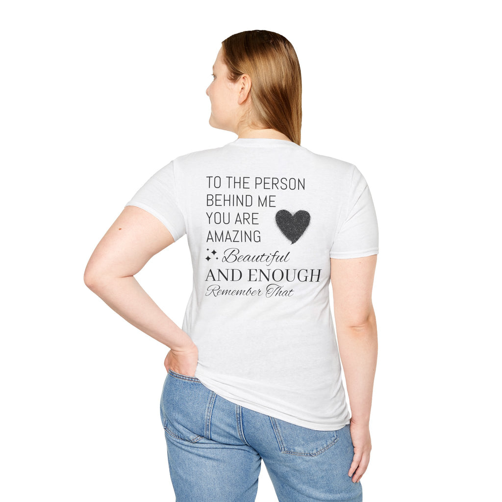You Matter T-Shirt — Minimal Script Heart Inspirational Tee