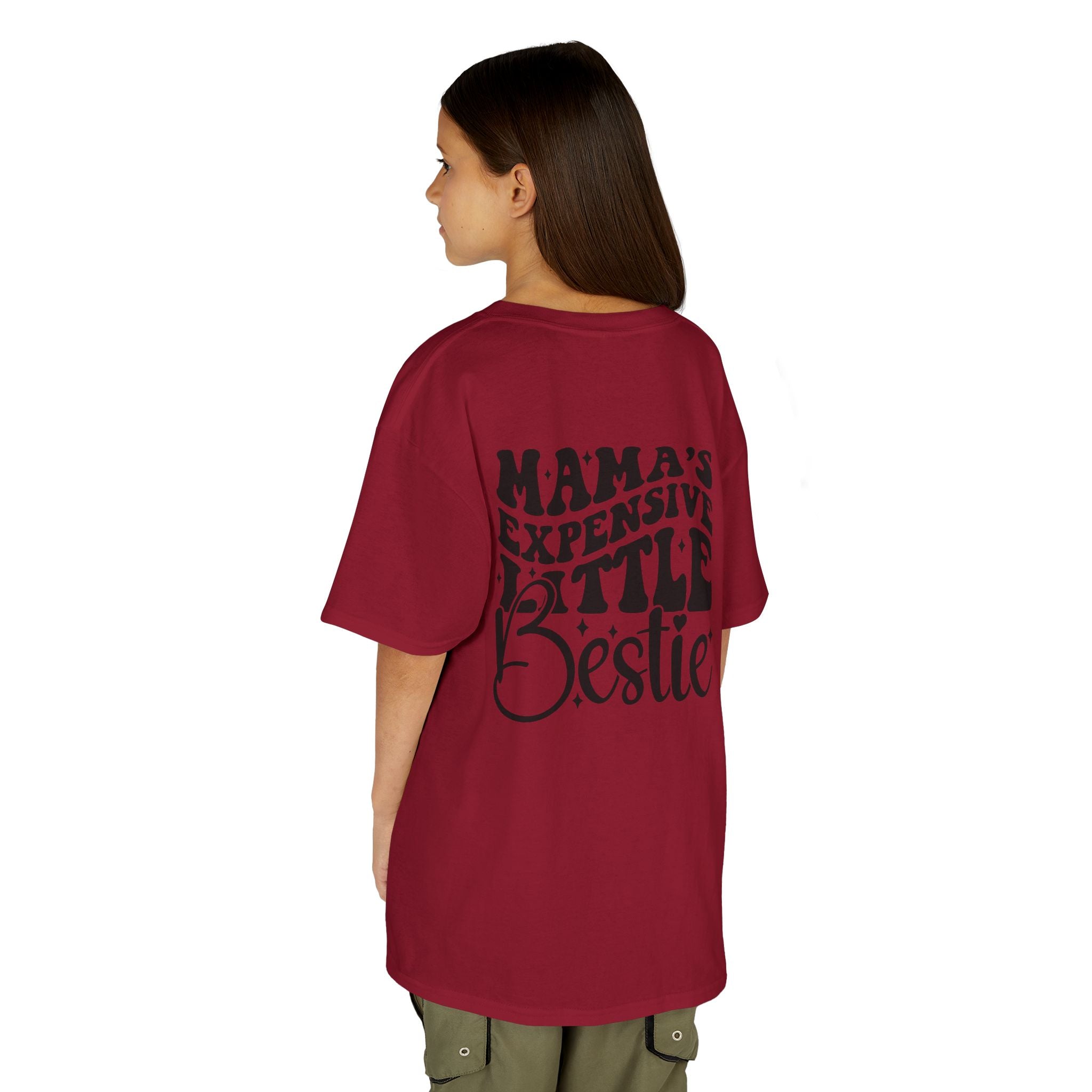 Kids Tee — "Mama’s Expensive Little Bestie" Graphic Shirt