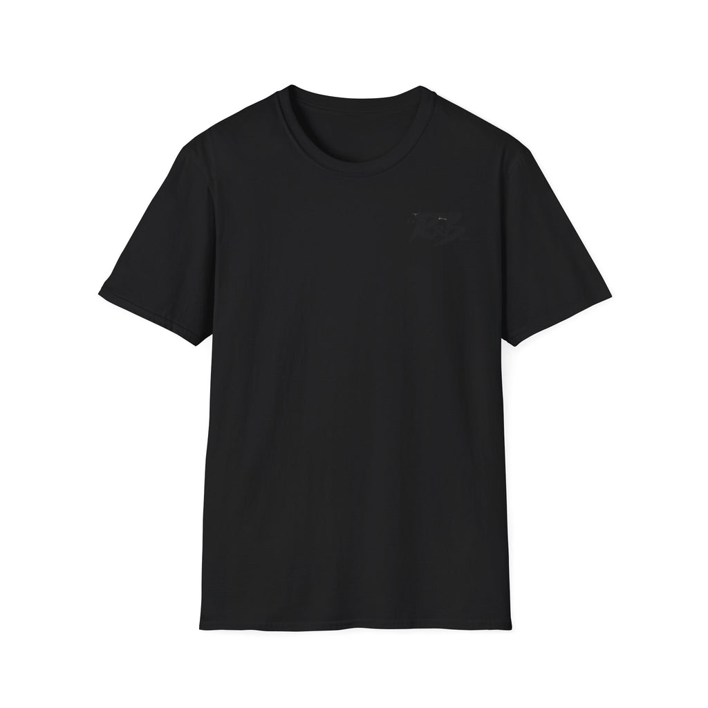 R&B Minimalist Logo T-Shirt — Retro Script Chest Print