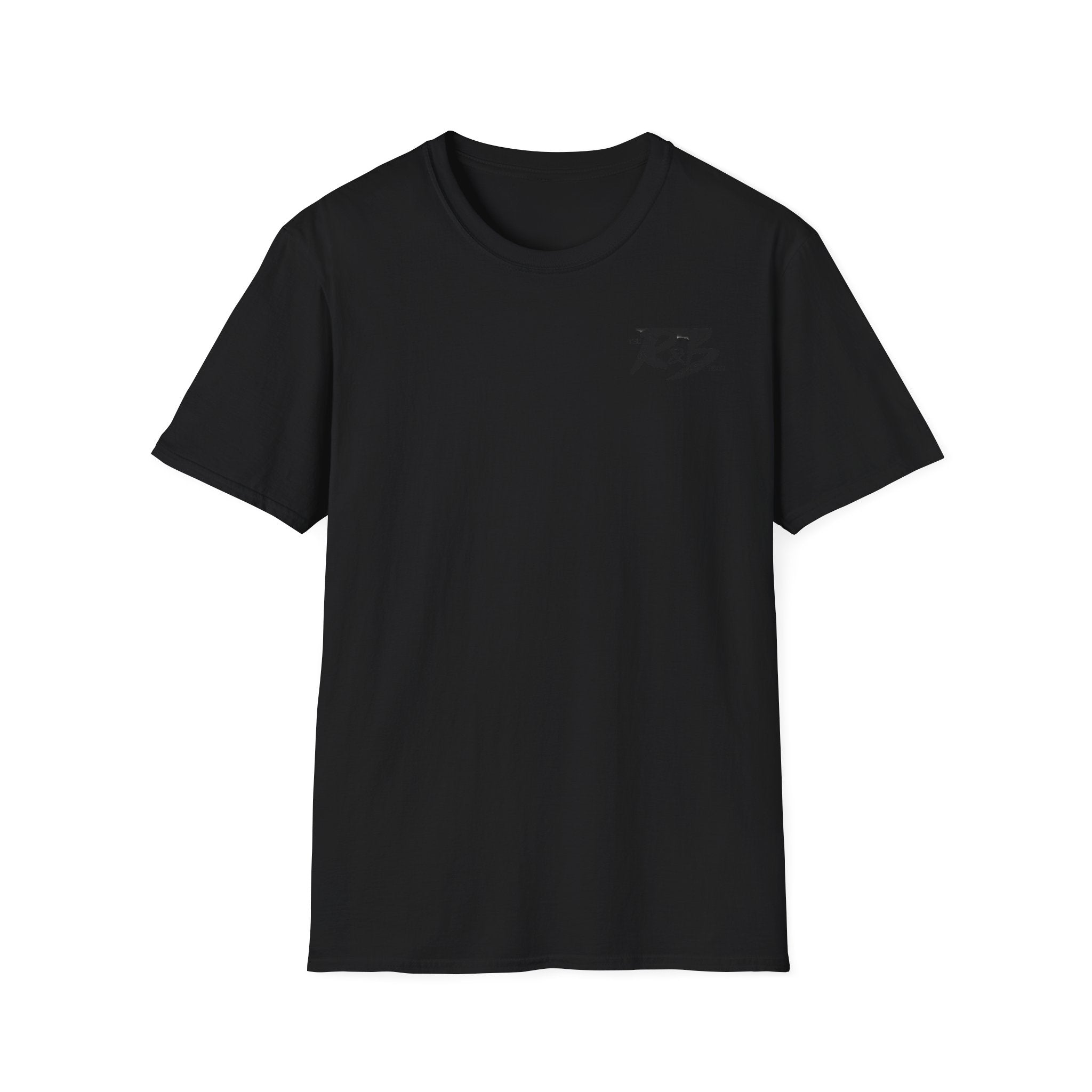 R&B Minimalist Logo T-Shirt — Retro Script Chest Print