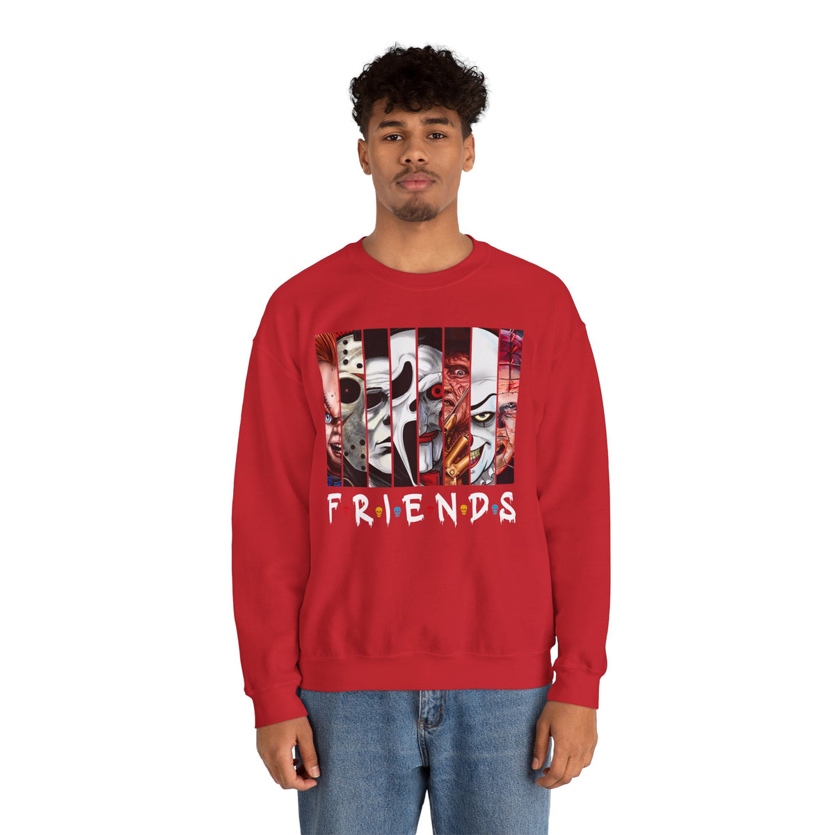 Horror Icons 'Friends' Crewneck Sweatshirt