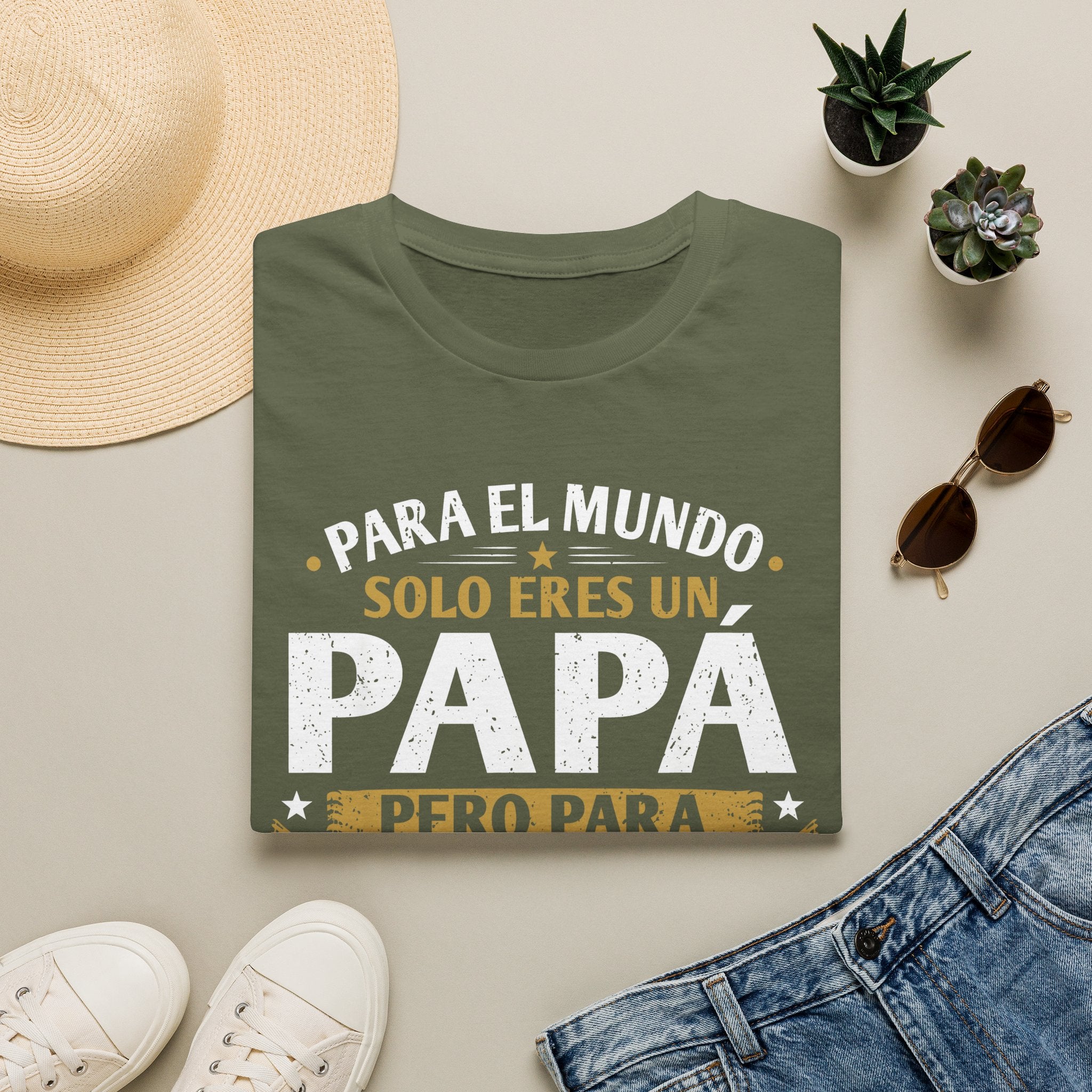 Papá T-Shirt – "Para el mundo solo eres un Papá" Spanish Father’s Day Tee