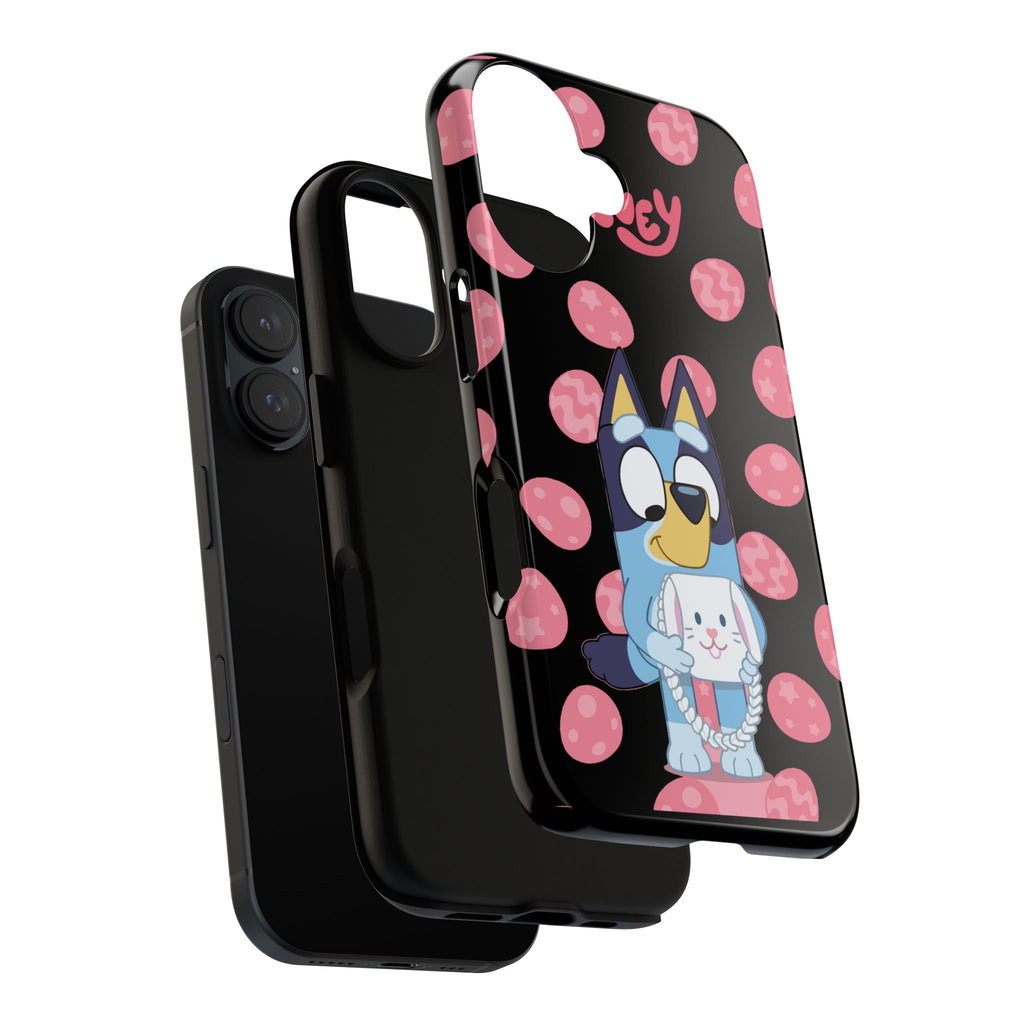 Bluey Holding Bunny phone case | Cute cartoon character phone case