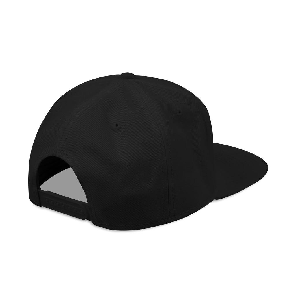 Embroidered Skull & Roses Snapback Hat — Gothic Streetwear Cap