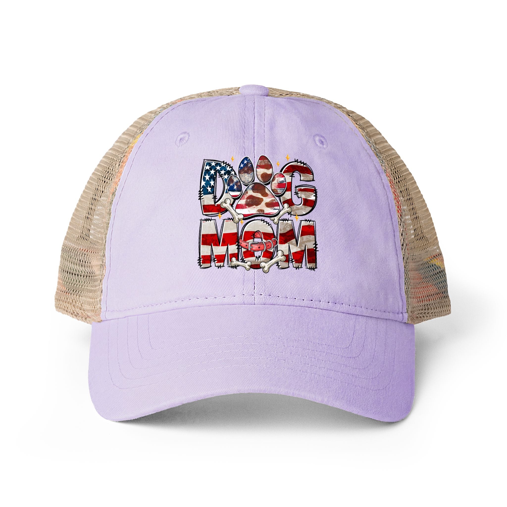 Women's Washed Mesh-Back Cap