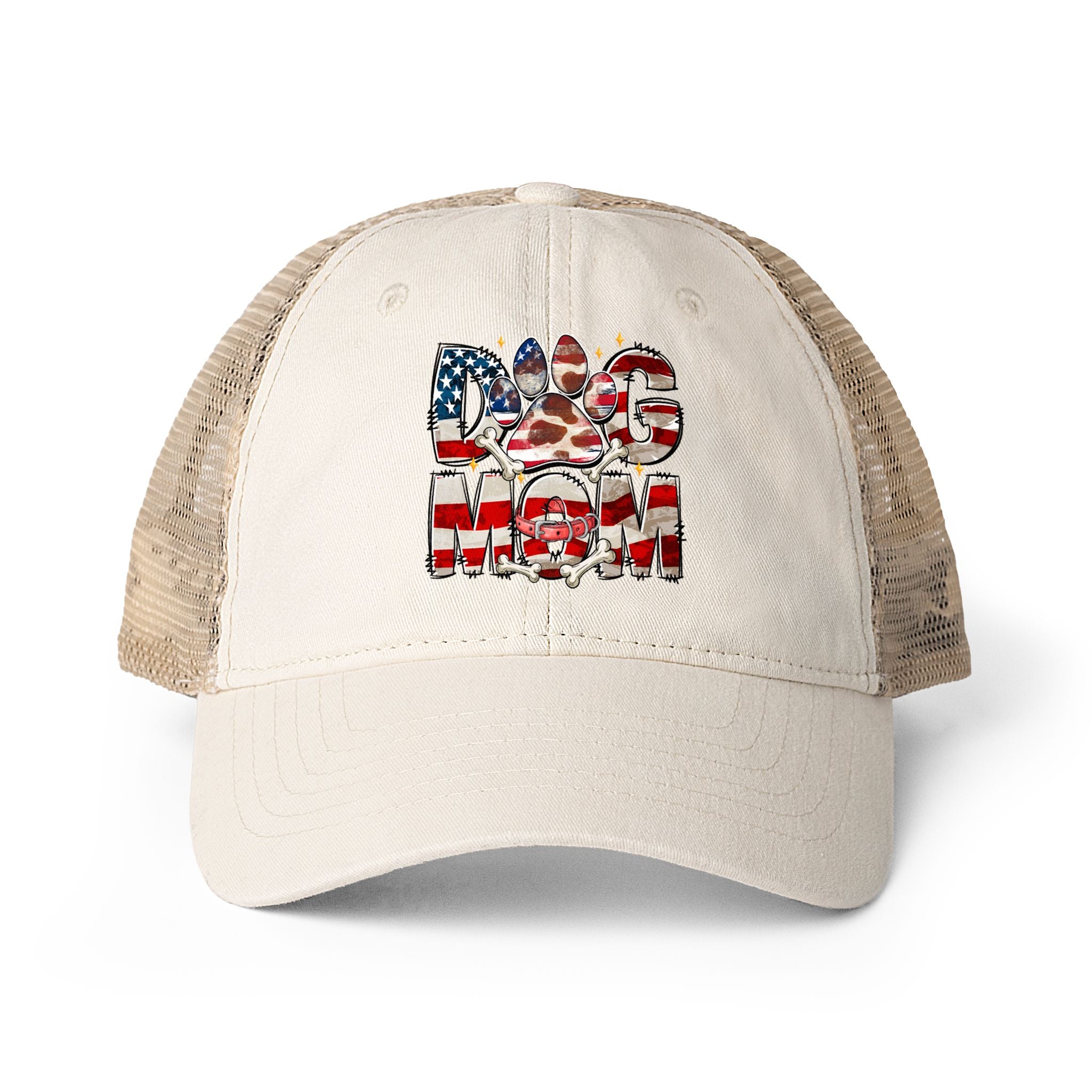Women's Washed Mesh-Back Cap