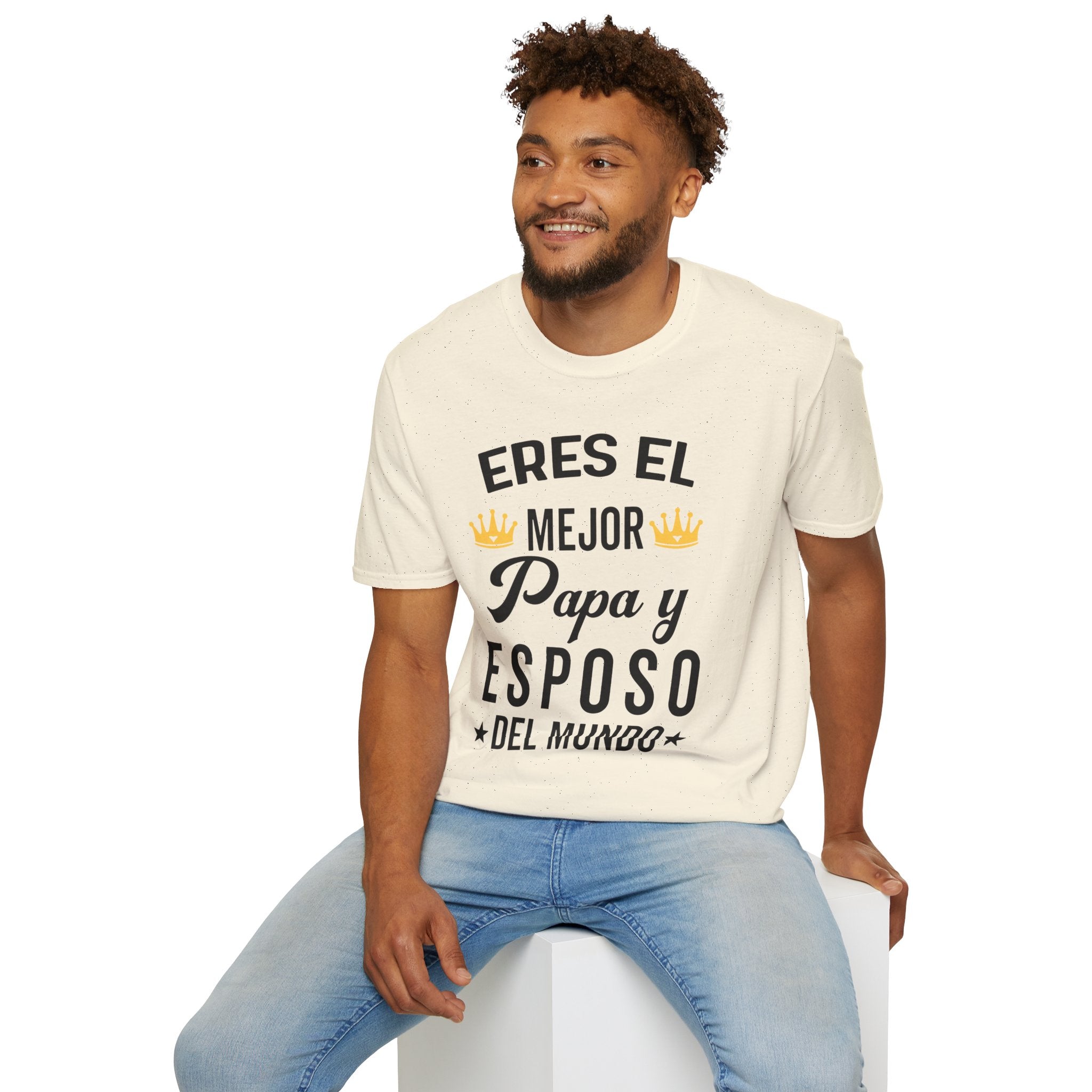 T-Shirt — "Eres el mejor papá y esposo del mundo" Spanish Father's Day Tee