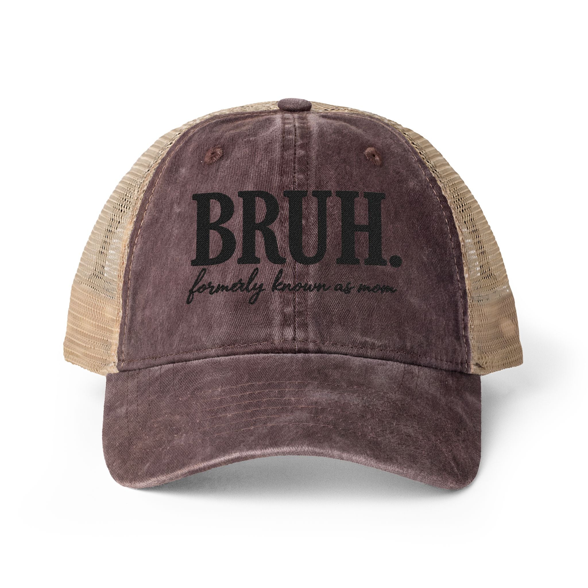 Women's Washed Mesh-Back Cap