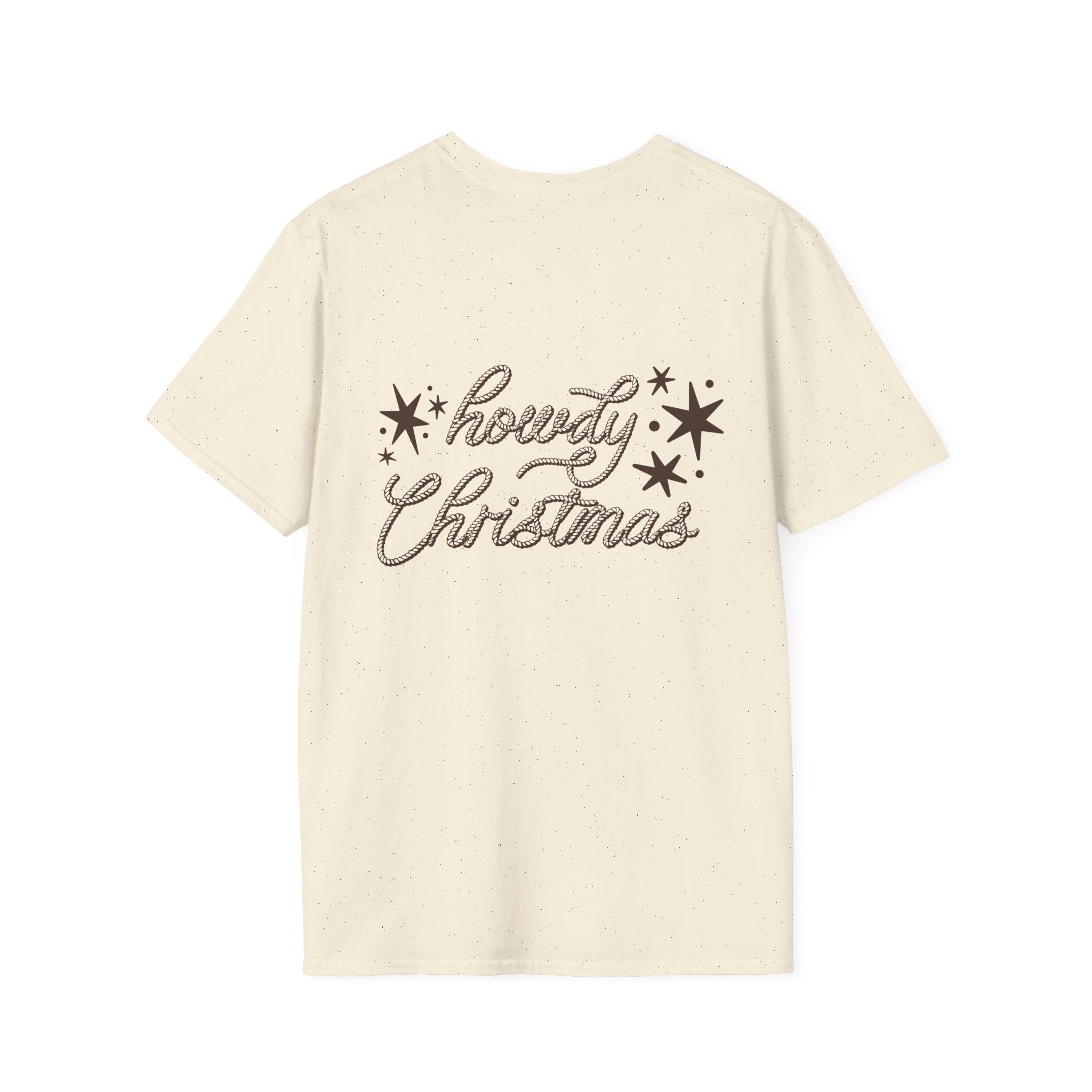 Western Christmas Tee — Cowboy Hat & Boots Holiday Shirt