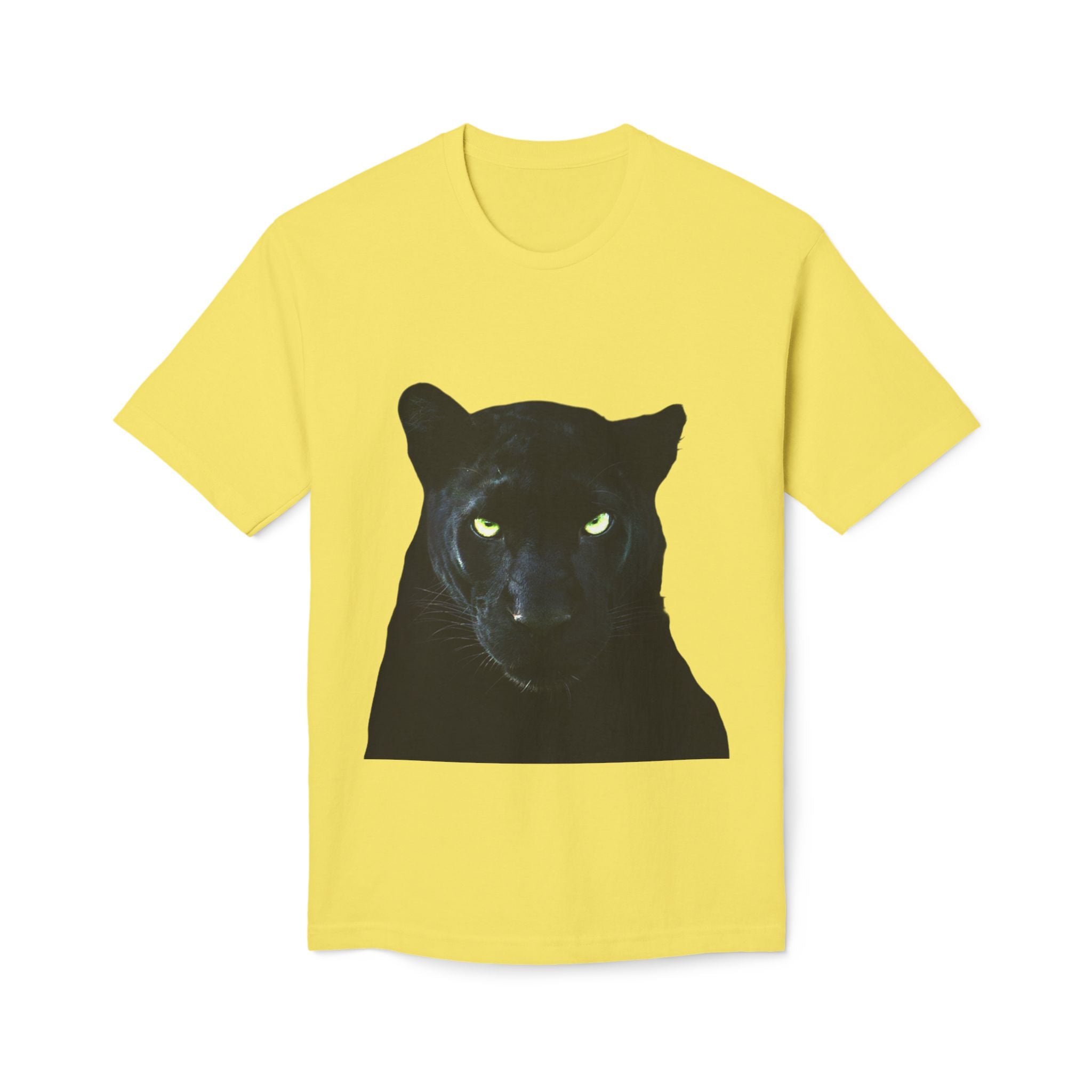 Black Panther Portrait T-Shirt — Bold Cat Graphic Tee