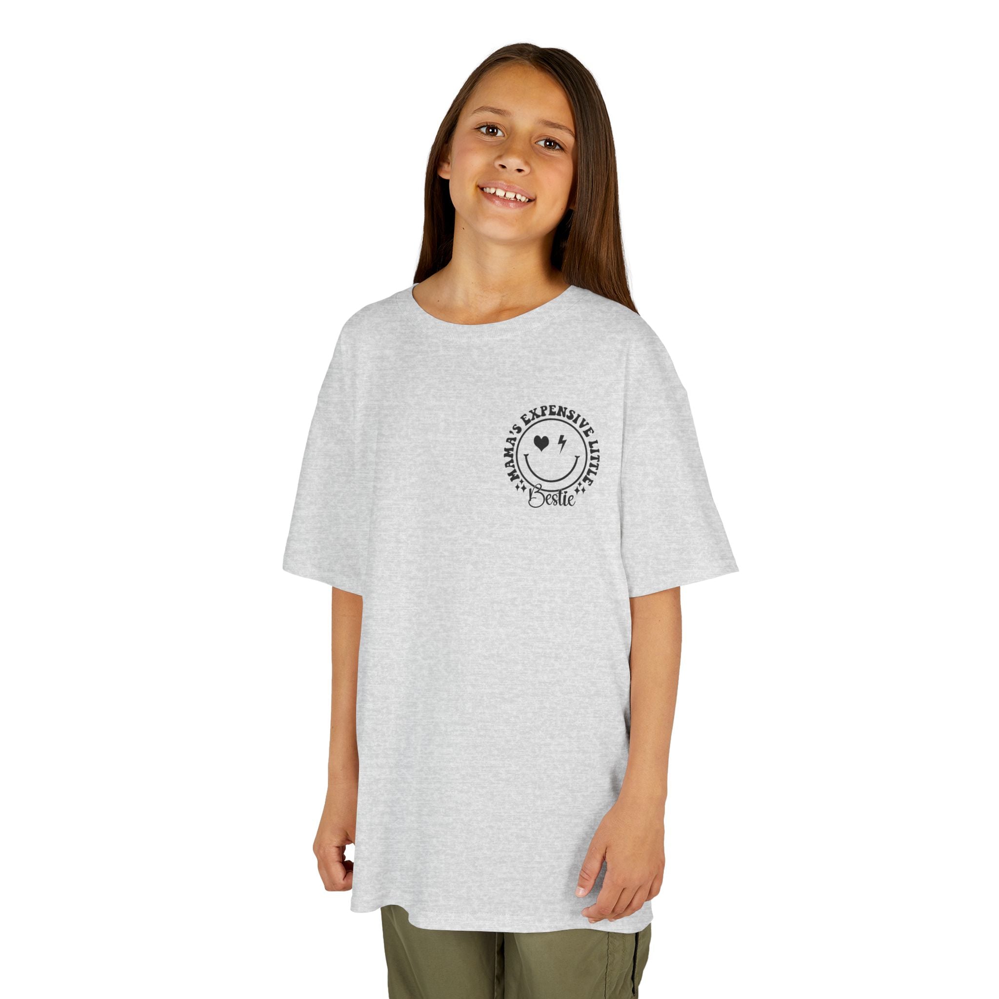 Kids Tee — "Mama’s Expensive Little Bestie" Graphic Shirt