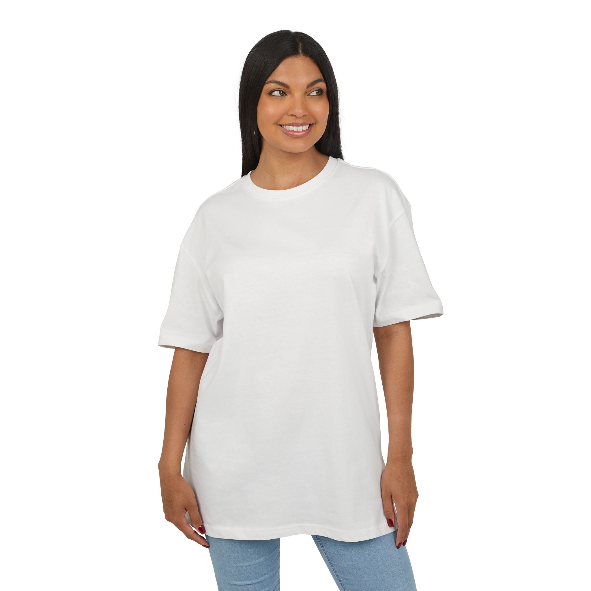 Miss Independent Oversized Tee — Feminine Empowerment Graphic T-Shirt