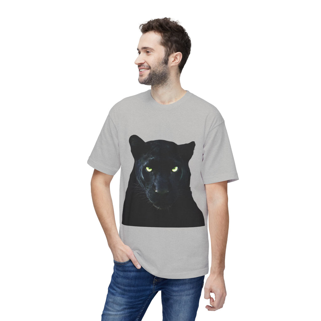 Black Panther Portrait T-Shirt — Bold Cat Graphic Tee