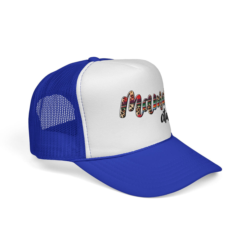 Mama Alta Trucker Cap — Serape Pattern Mom Hat