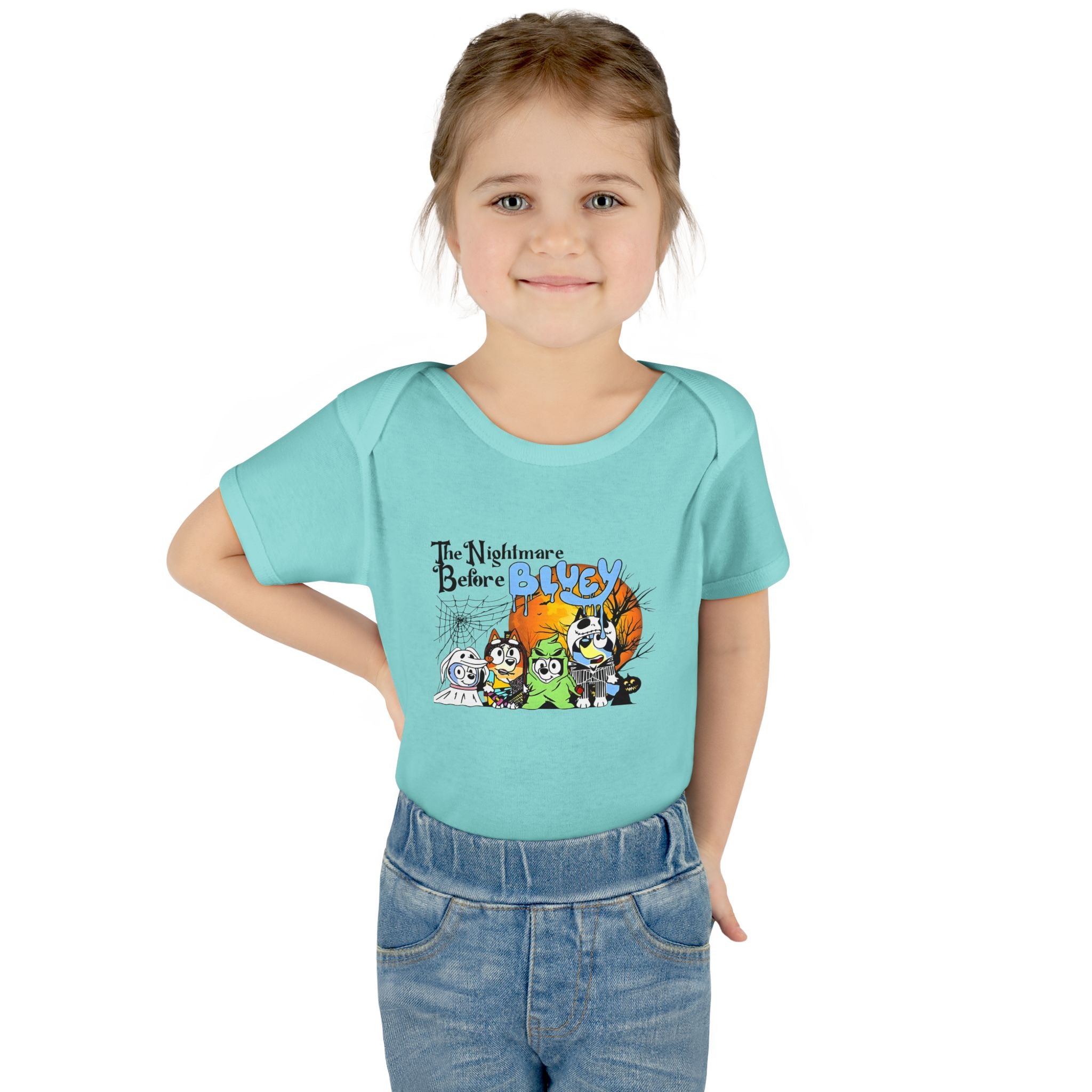 Baby Bodysuit - Cute Cartoon Halloween Infant Onesie
