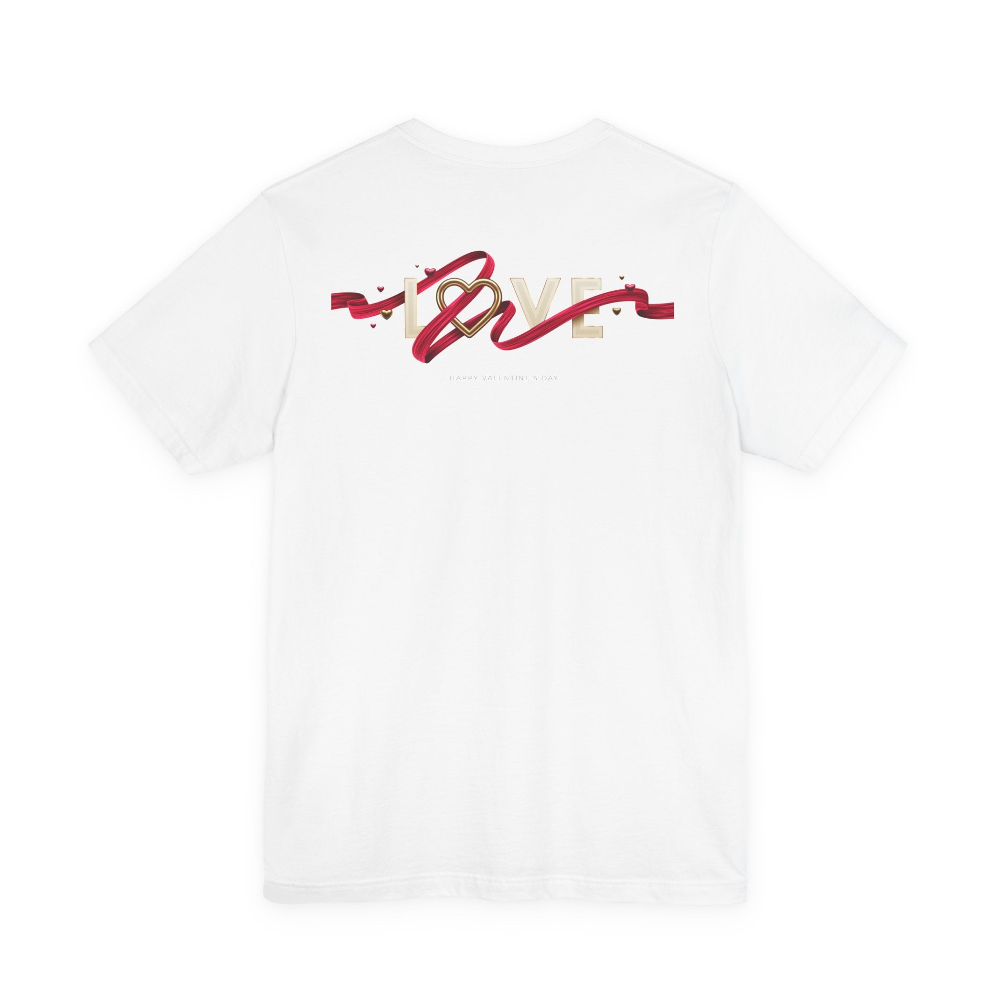 XOXO Bow Hearts T-Shirt | Love Scribble Back Tee