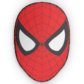 Spider Mask Pillow — Shaped Superhero Face Cushion