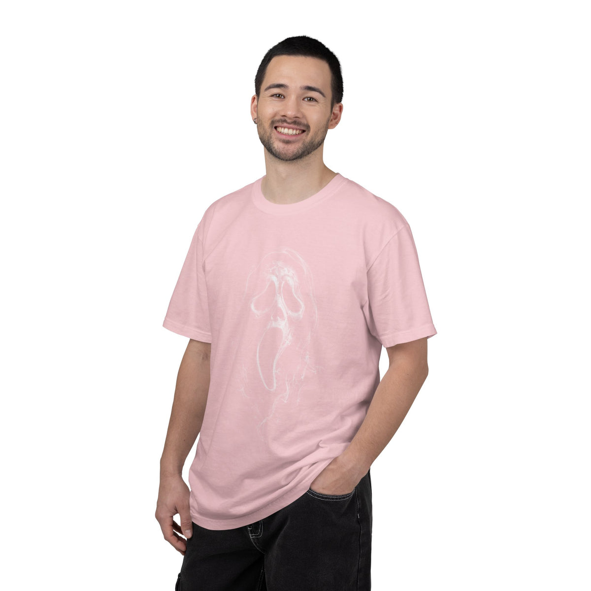 Minimal Natural Garment-Dyed T‑Shirt — Organic Cream Tee