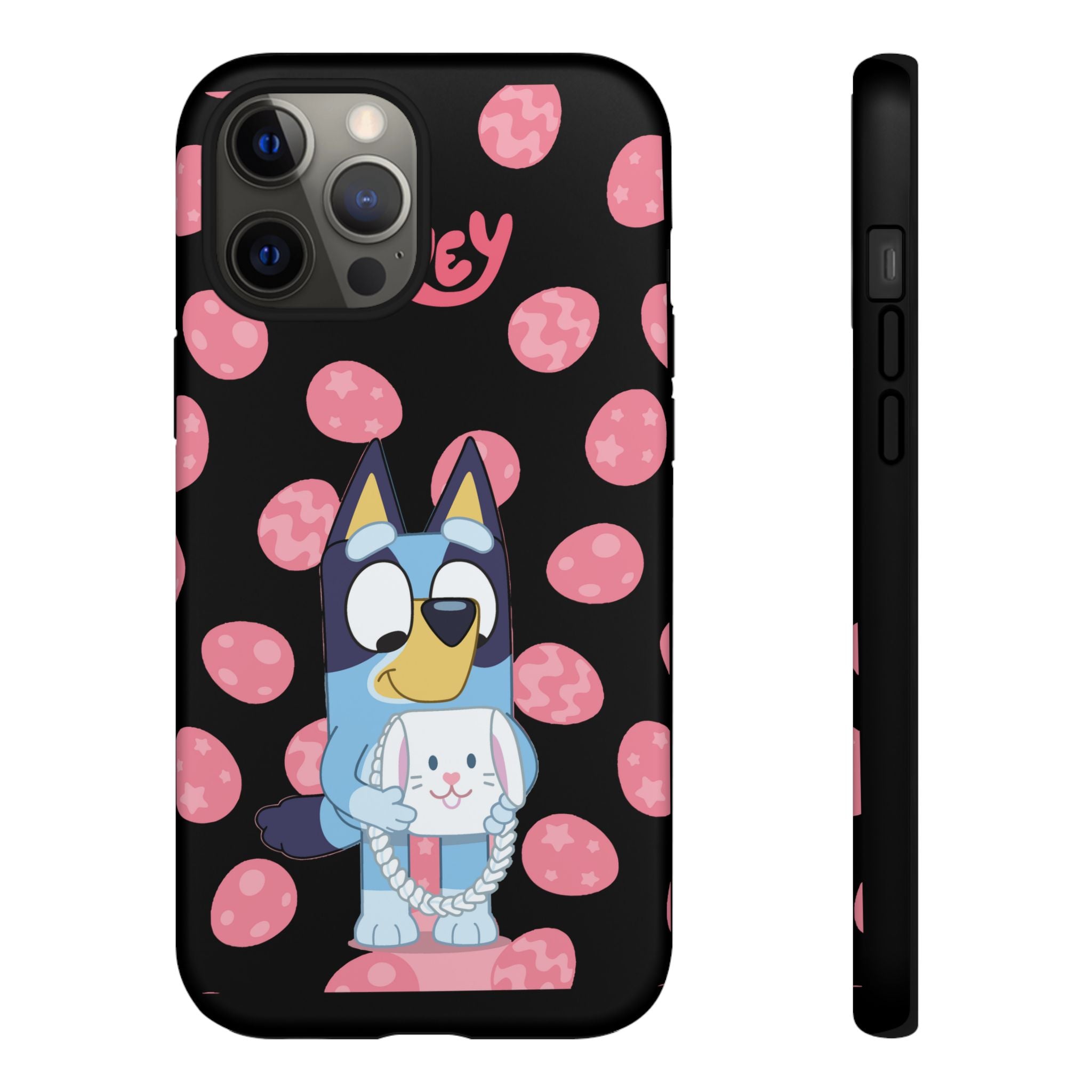 Bluey Holding Bunny phone case | Cute cartoon character phone case