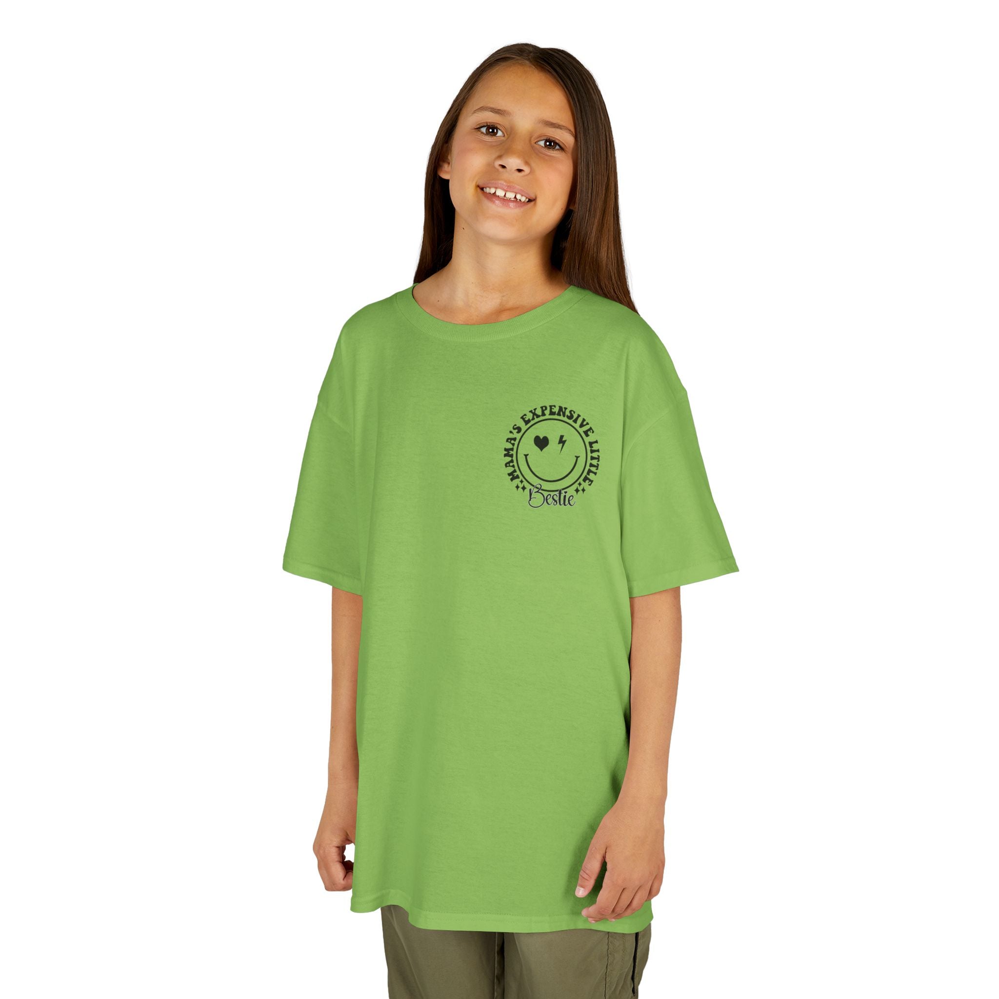 Kids Tee — "Mama’s Expensive Little Bestie" Graphic Shirt