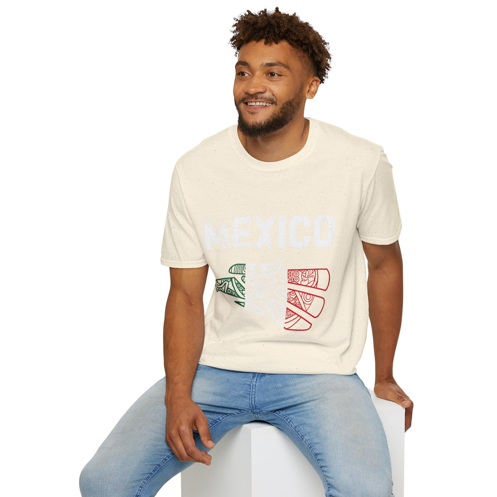 Mexico Flag Guitar T-Shirt — Mexican Pride Music Tee