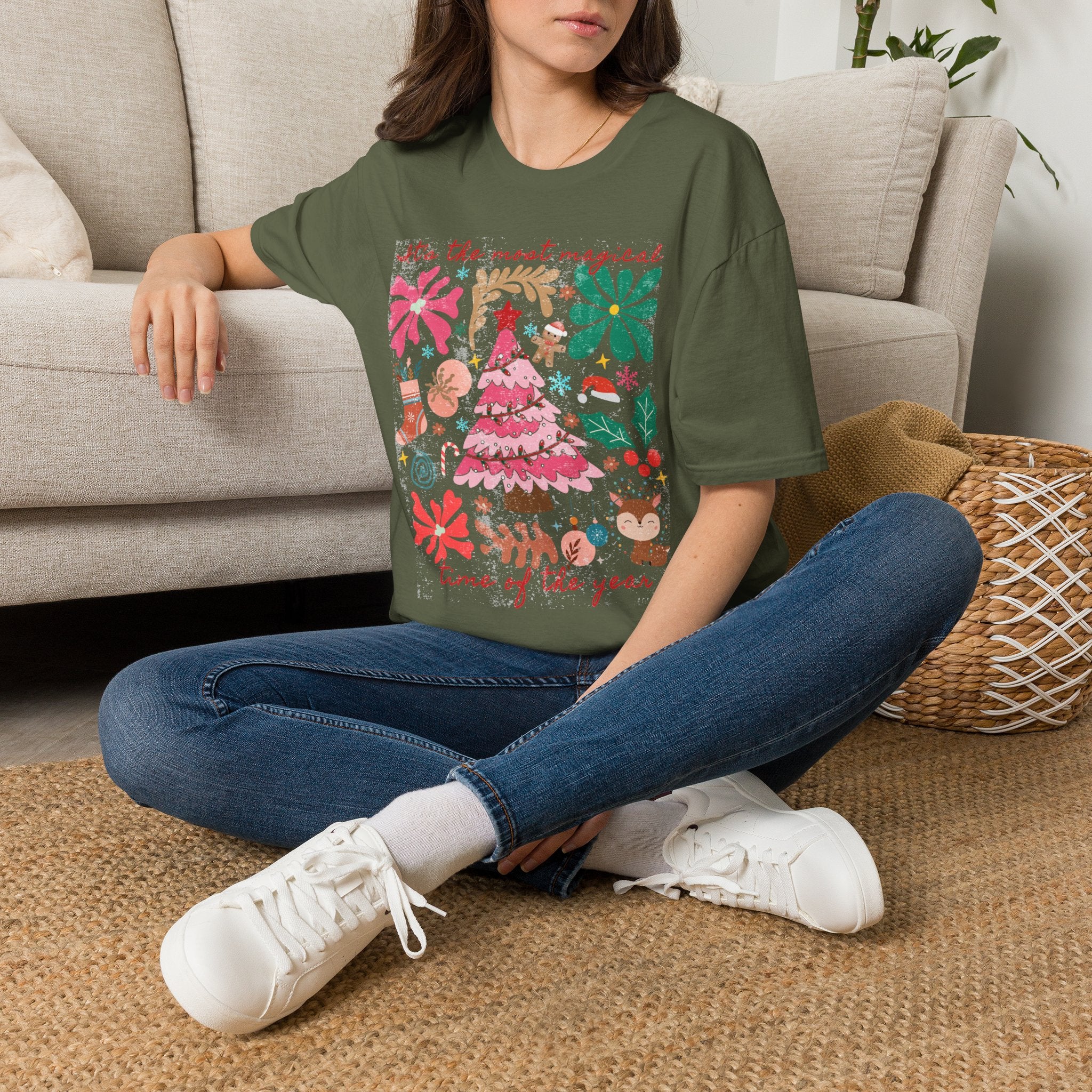 Christmas Tree Tee — "It's the Most Magical Time of the Year" Holiday T-Shirt