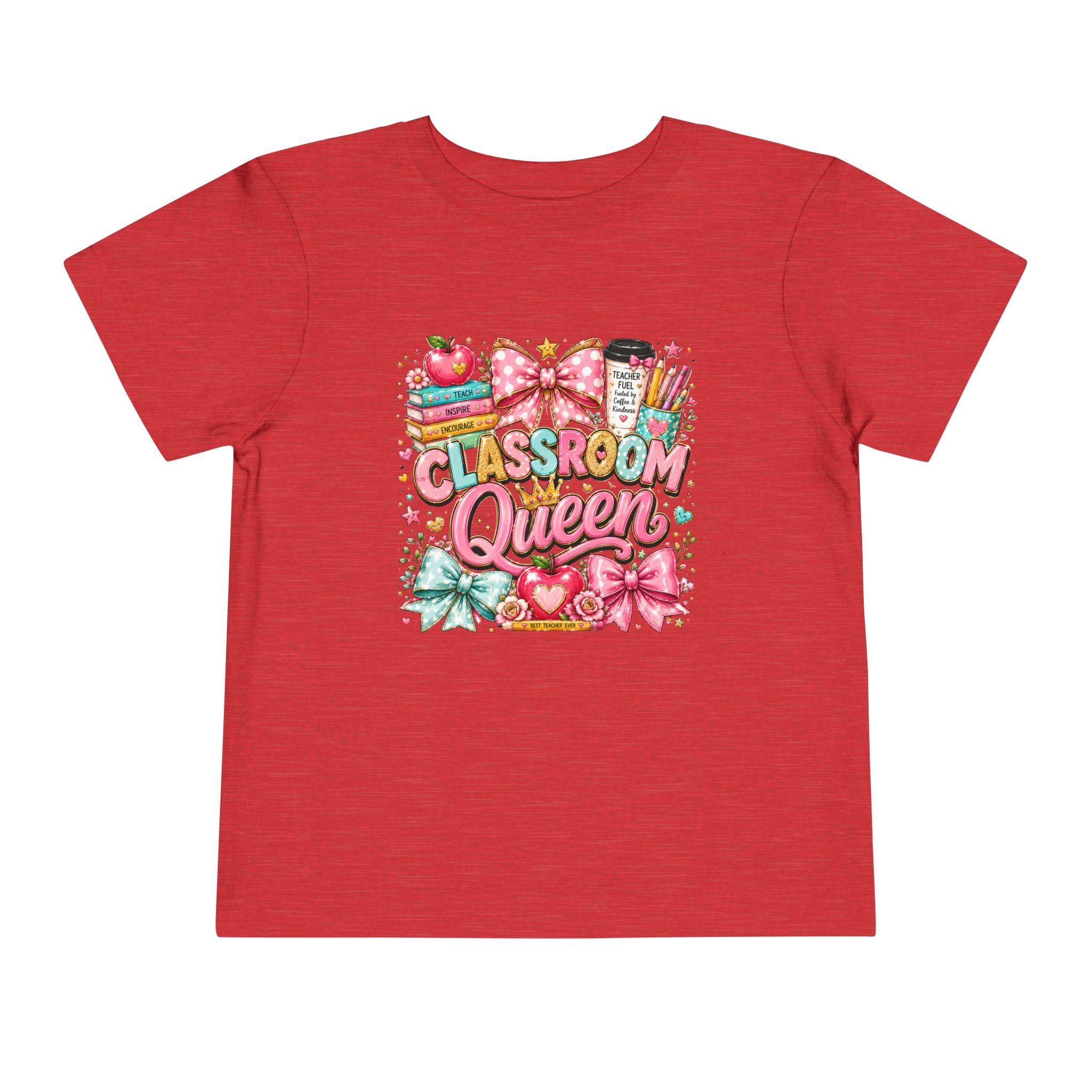 Classroom Queen Toddler T-Shirt — Cute School Teacher Inspired Tee