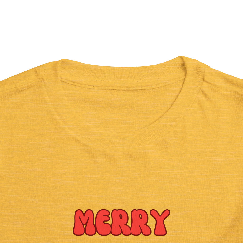 Merry Christmas Penguin Toddler Tee