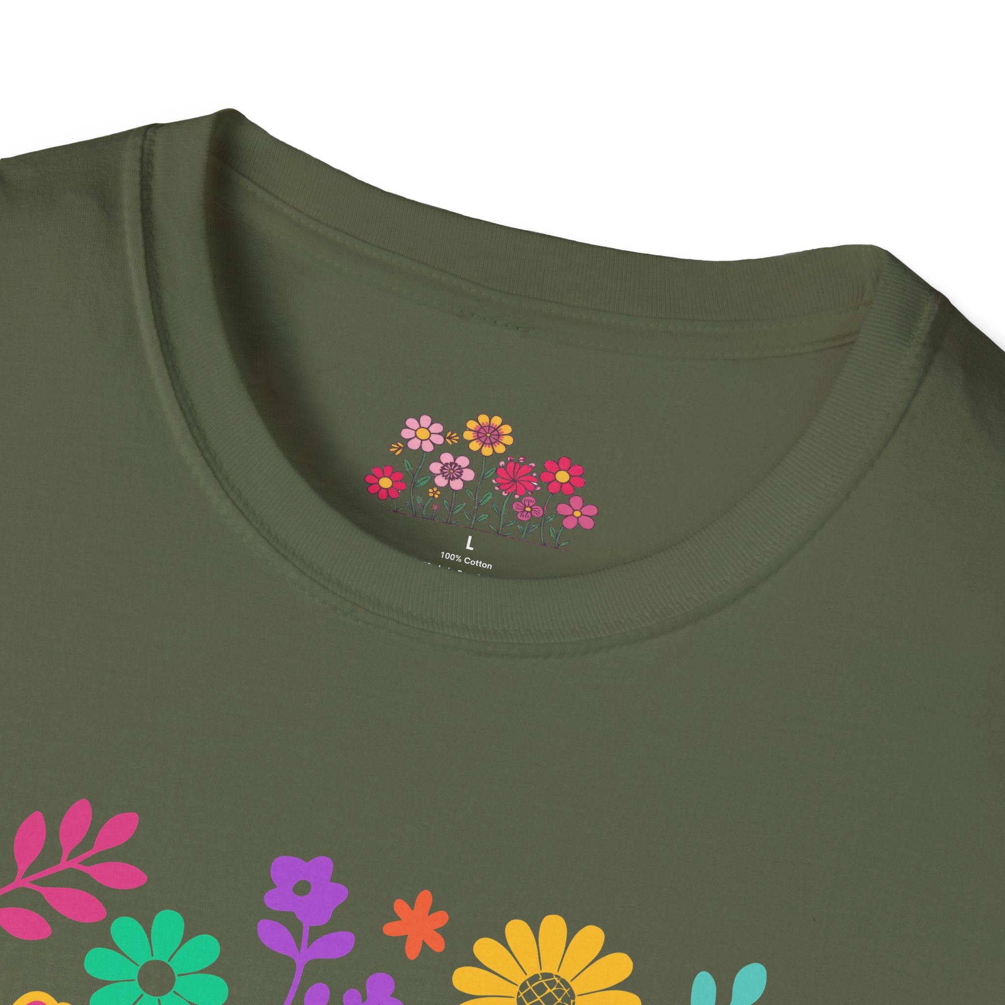 La Mejor Mamá del Mundo T-Shirt — Colorful Floral Mother’s Day Tee