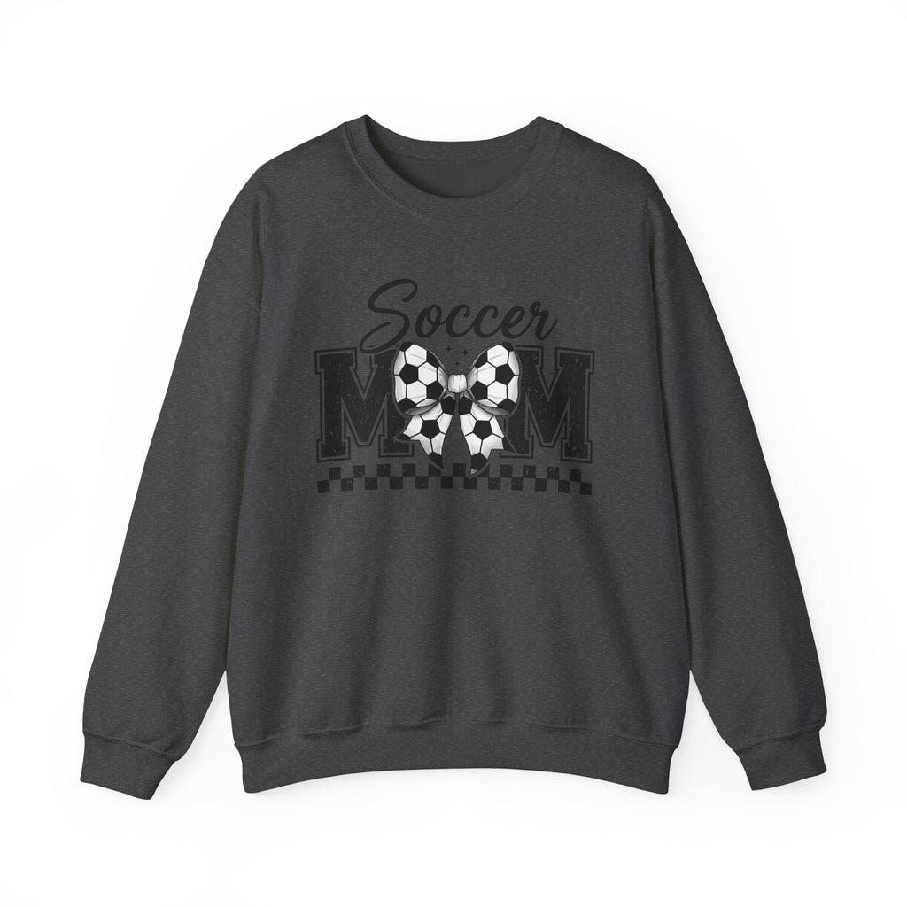 Soccer Mom Crewneck Sweatshirt — Vintage Soccer Ball Design