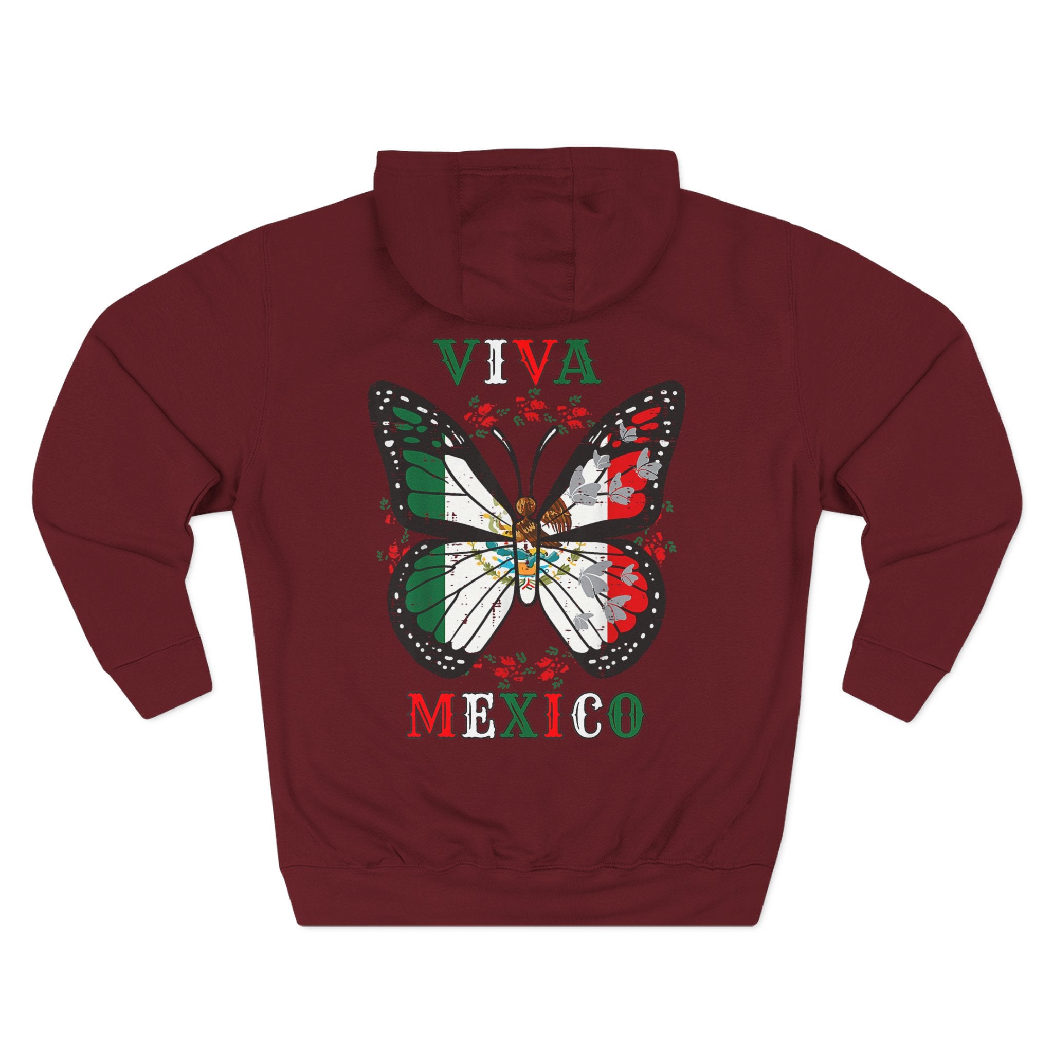 Viva Mexico Butterfly Hoodie