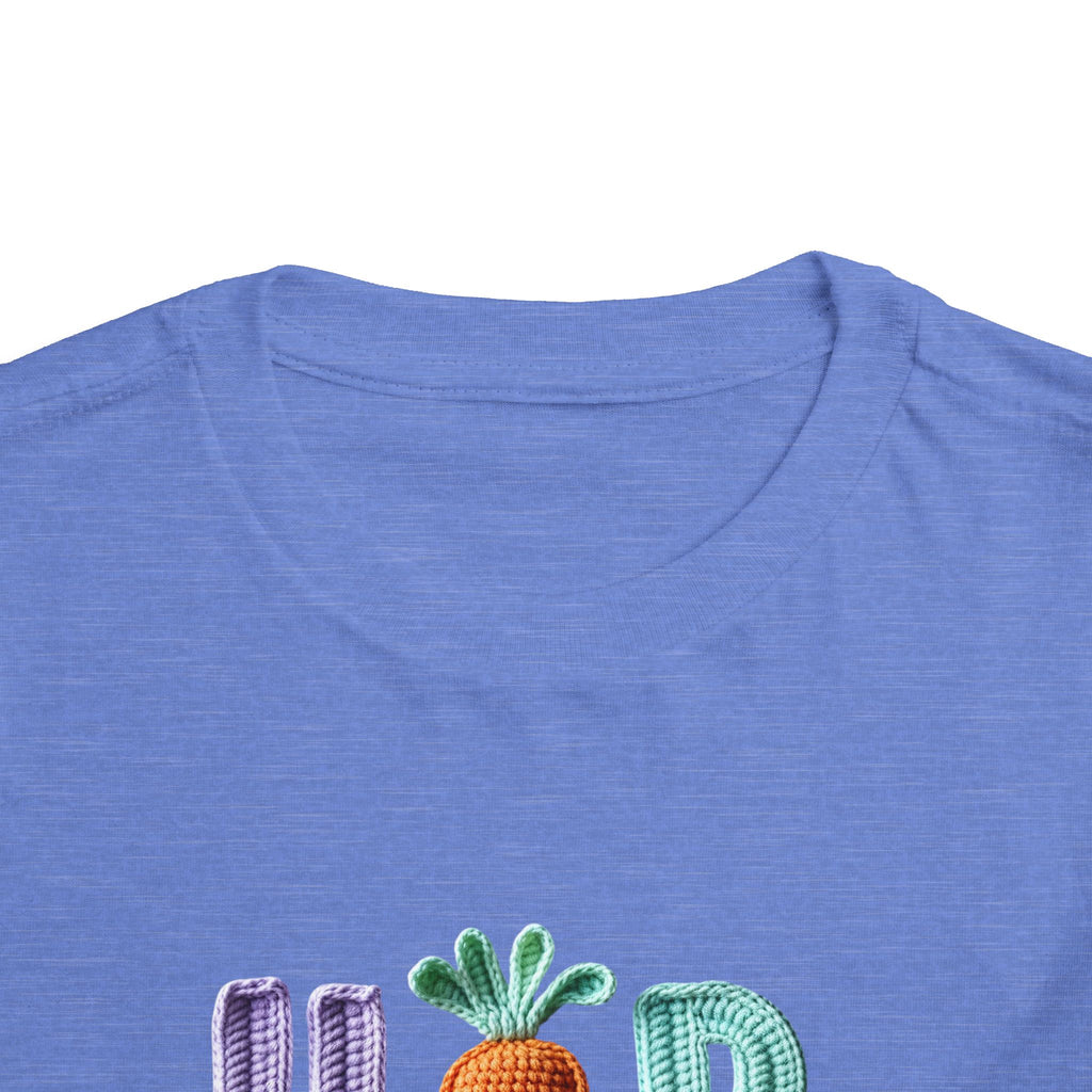 Hip Hop Easter Toddler Tee — Cute Bunny & Carrot Kids Shirt