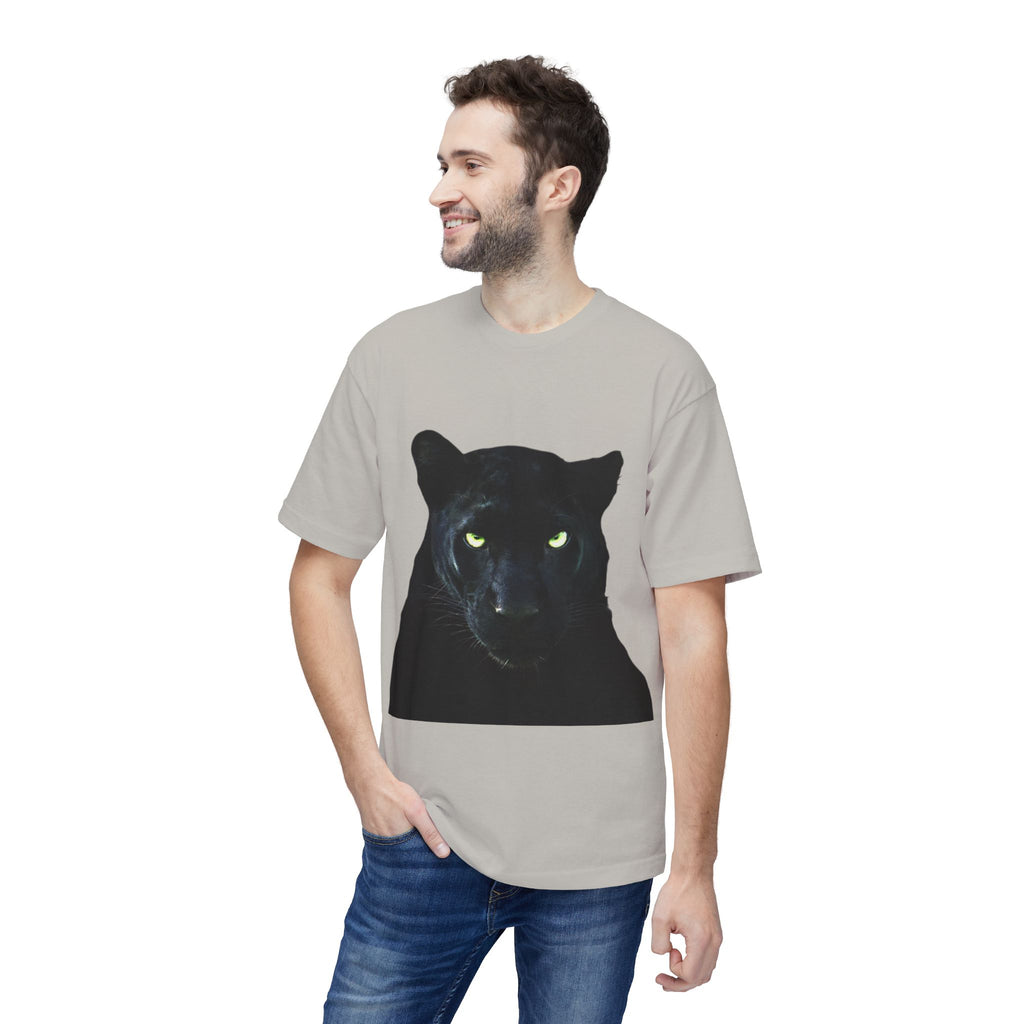 Black Panther Portrait T-Shirt — Bold Cat Graphic Tee