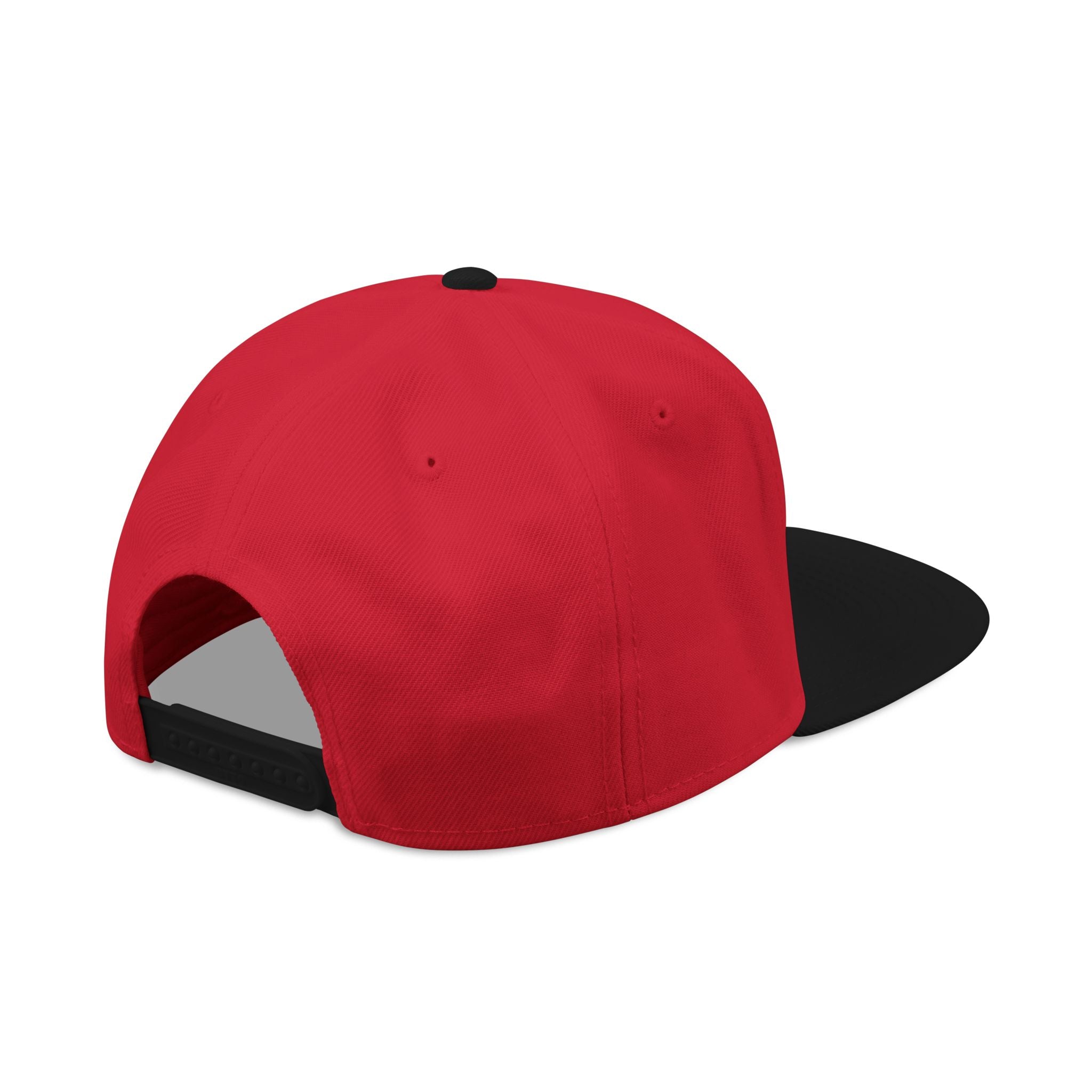 Embroidered Skull & Roses Snapback Hat — Gothic Streetwear Cap