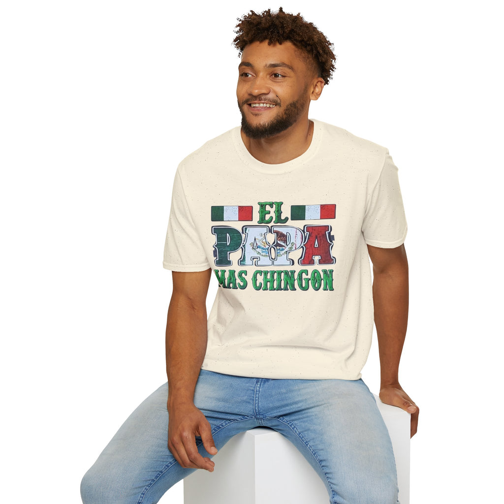 El Papá Más Chingón T-Shirt – Mexican Flag Father's Day Tee