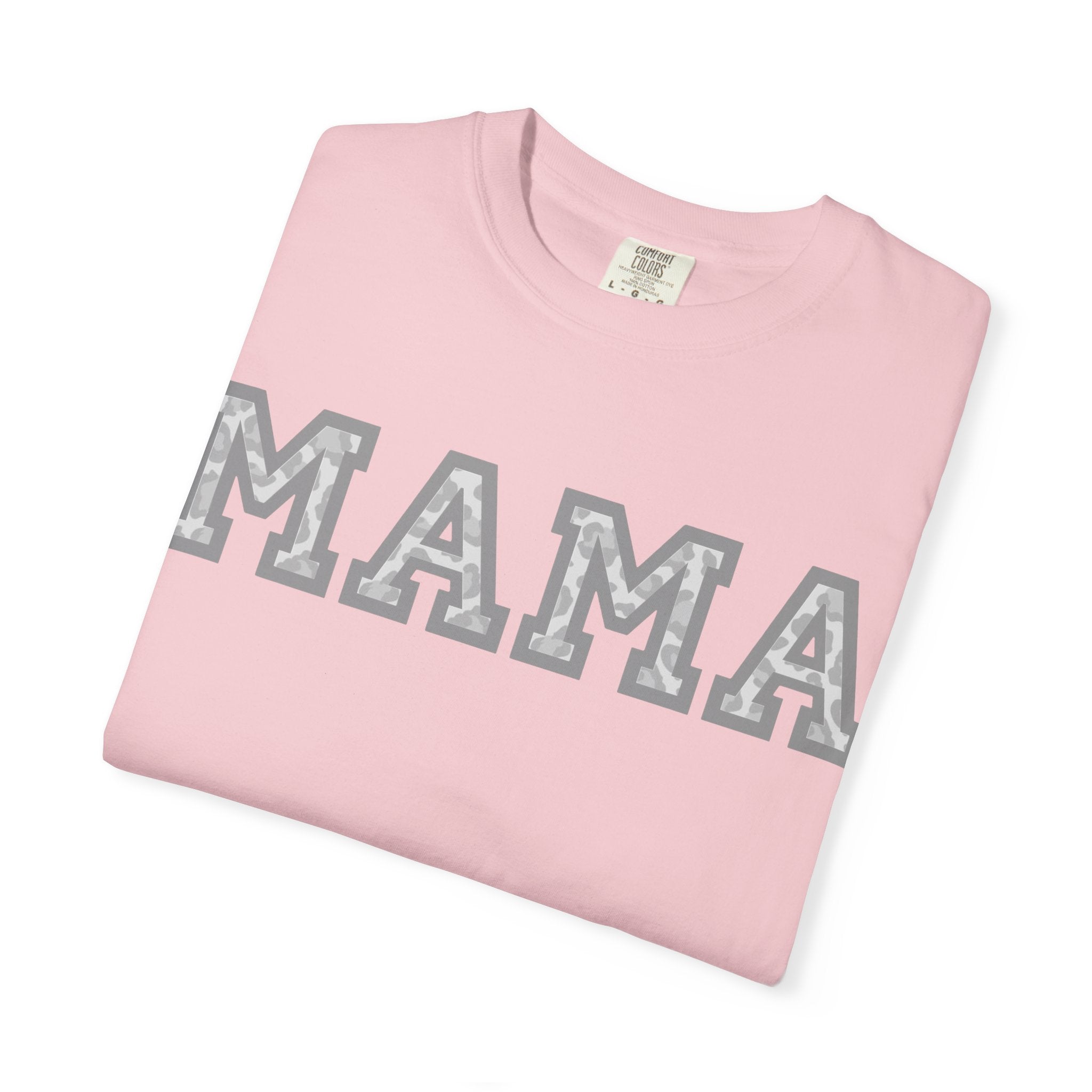 Mama Graphic T-Shirt Vintage Varsity Mom Tee for Mother's Day & Everyday
