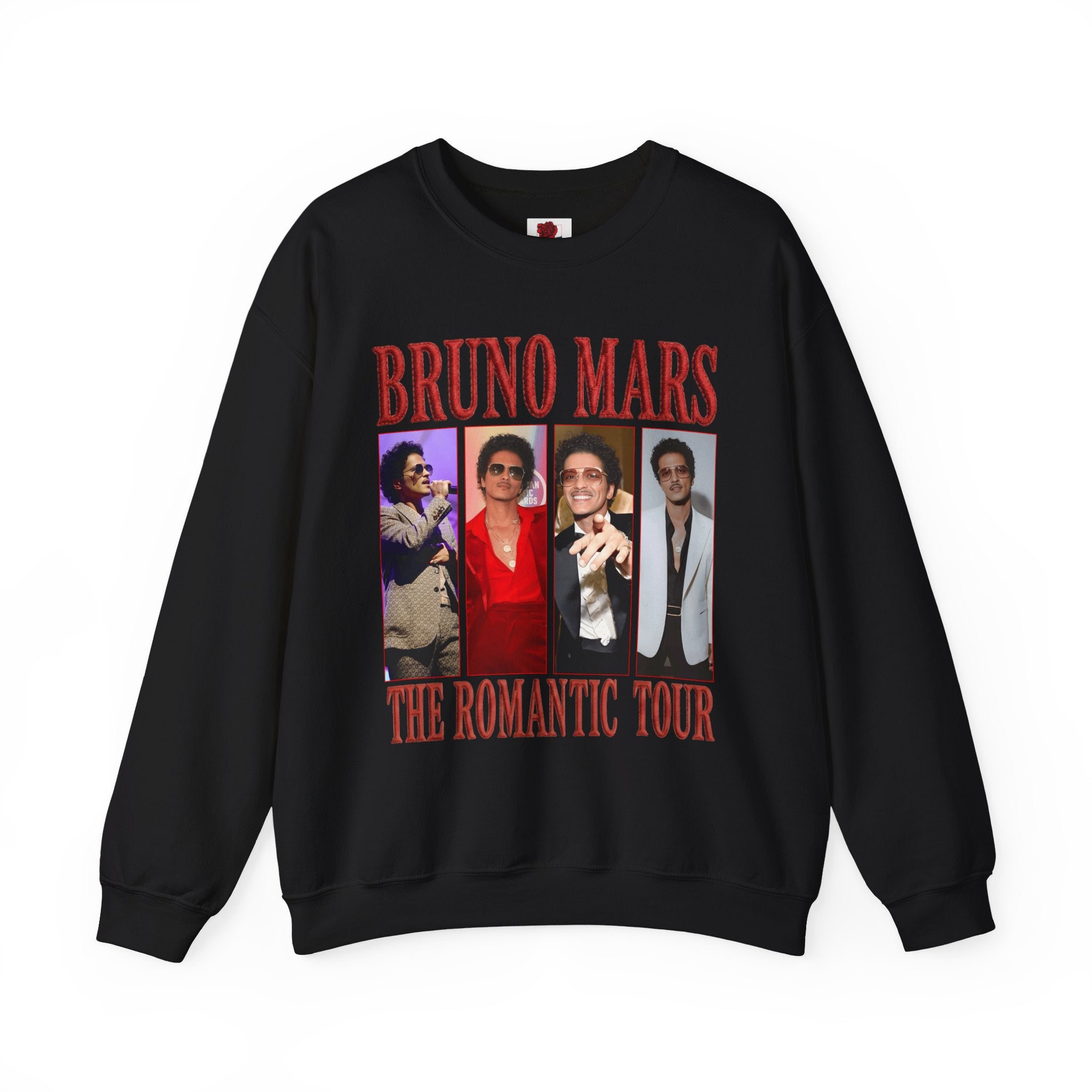 Tour Crewneck Sweatshirt — The Romantic Tour Graphic