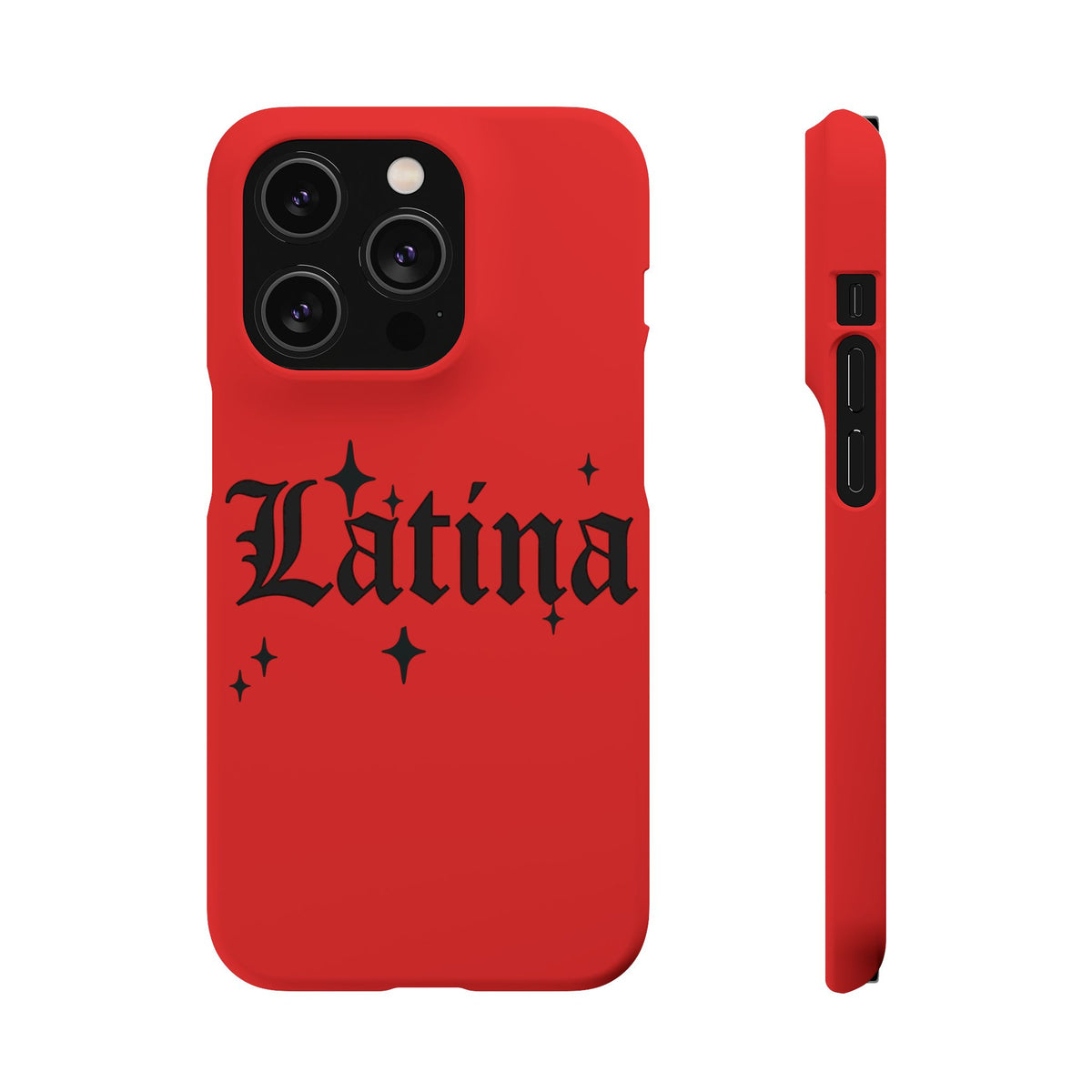 Latina script with stars Phone Case | Snap Case